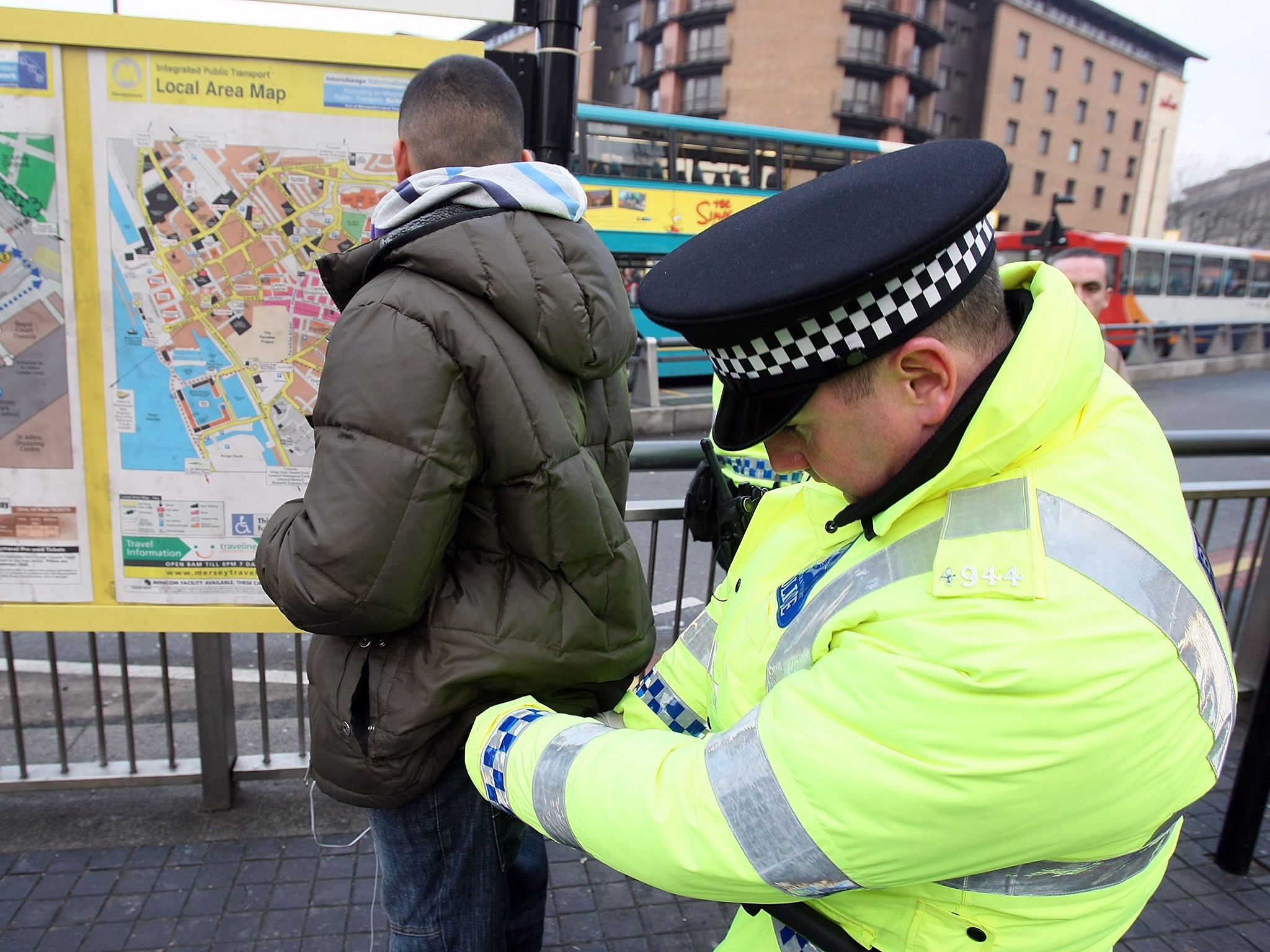 Drug searches are responsible for more than 50 per cent of all stop-and-search operations