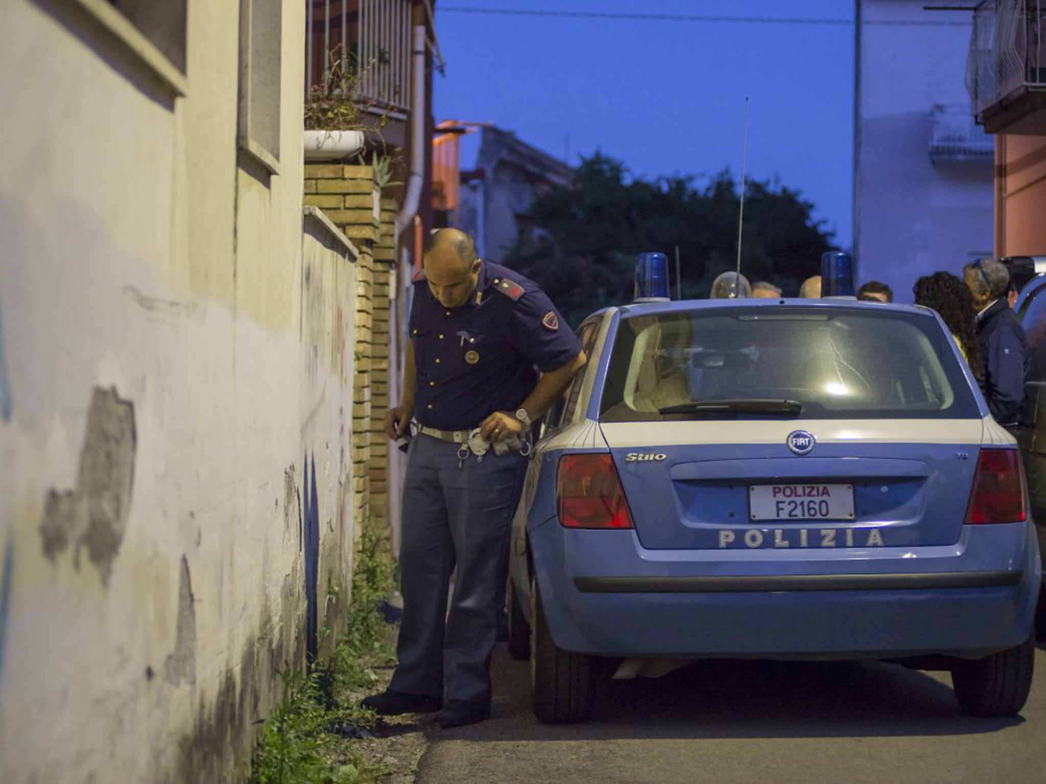 Mario Piccolino was murdered at his office in Formia, south of Rome