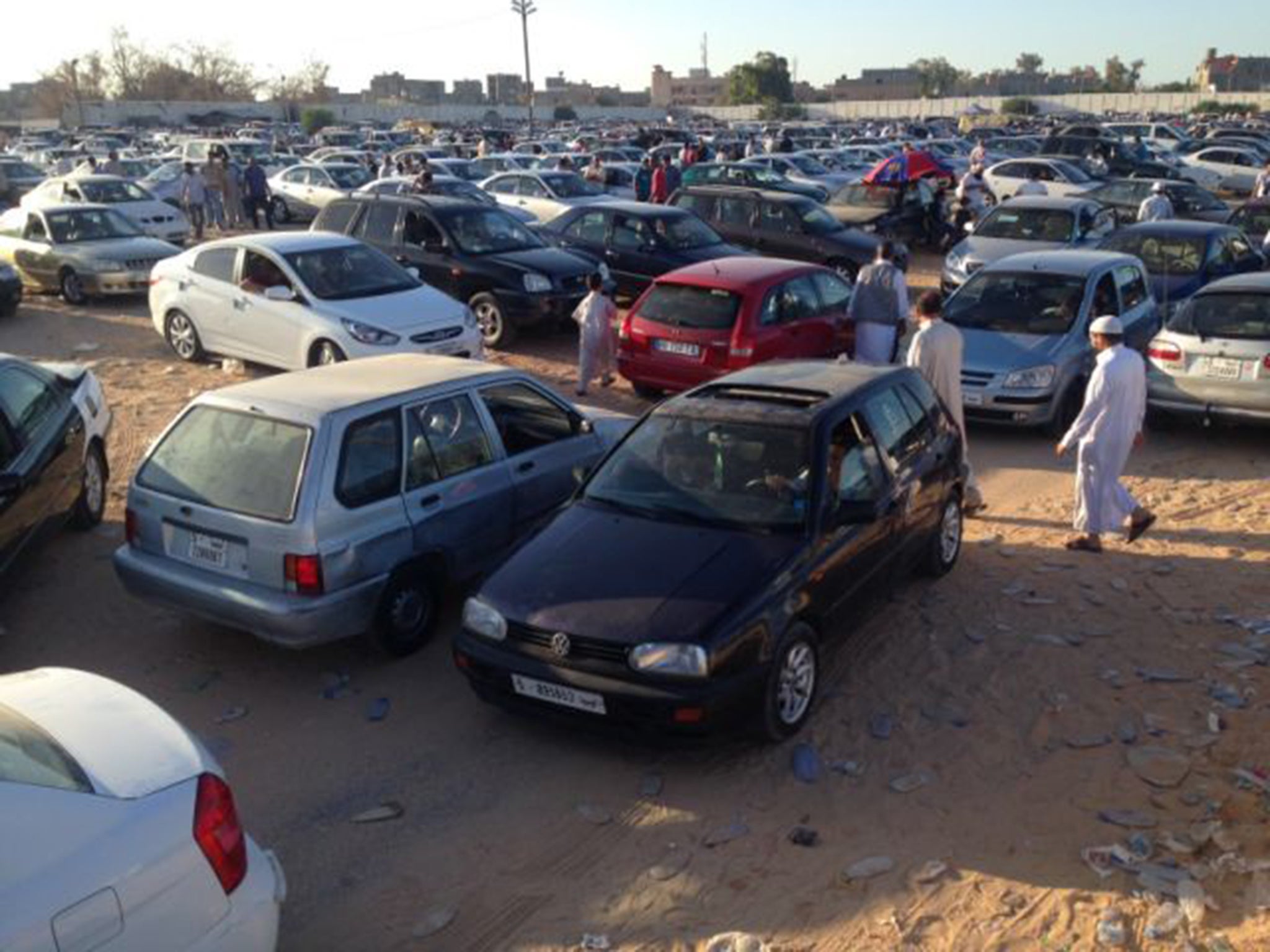 Abu Salim prison yard as it is today