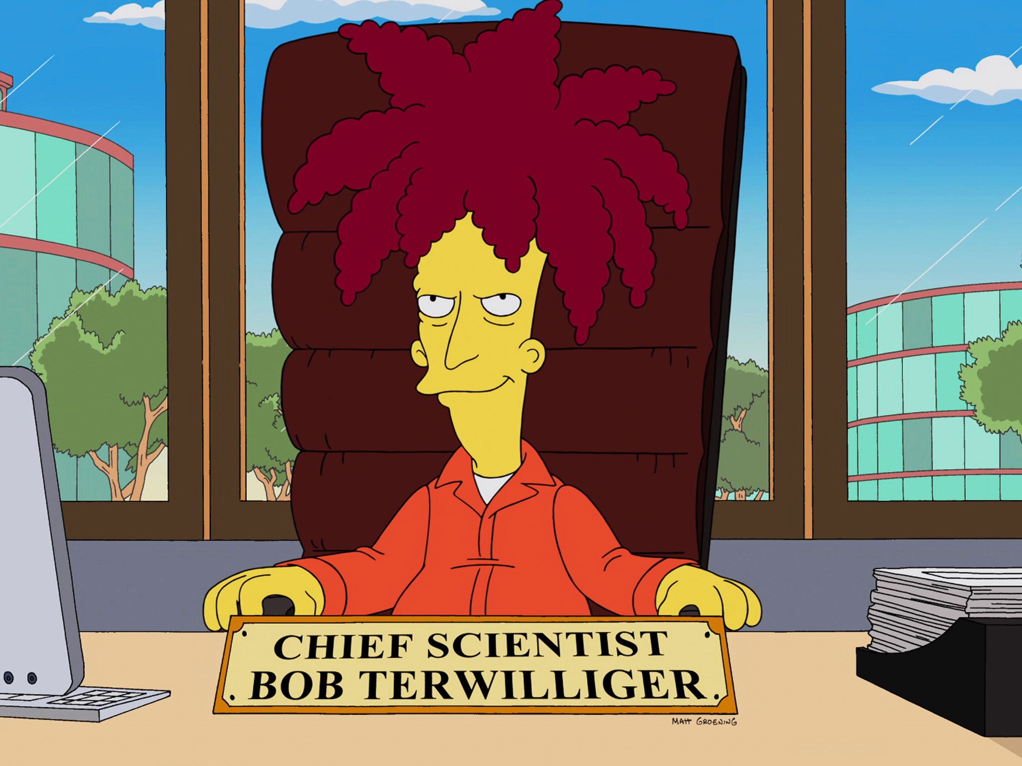 Kelsey Grammer voices criminal mastermind Sideshow Bob in The Simpsons