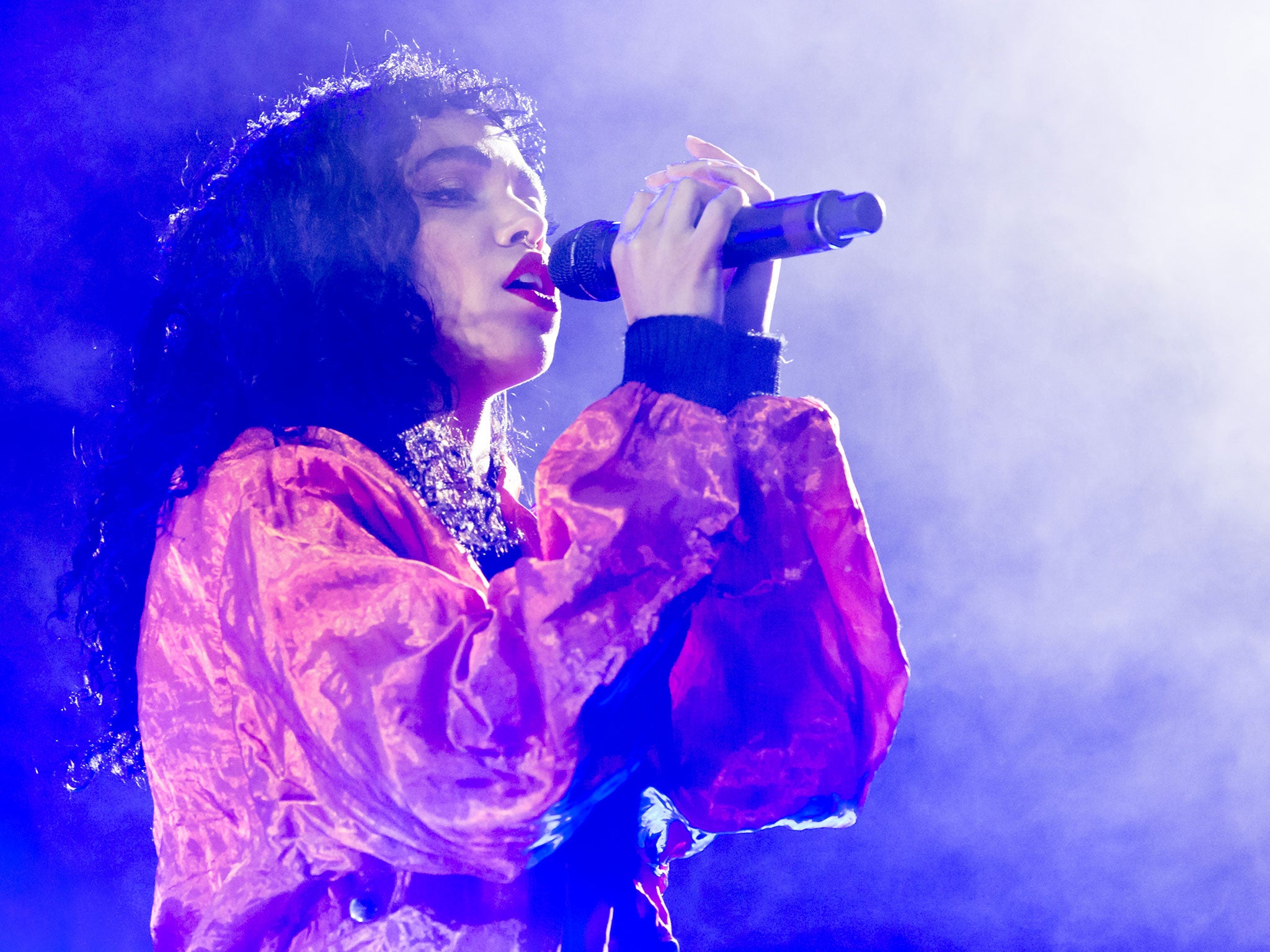 FKA twigs performs at Field Day 2015 in Victoria Park, London