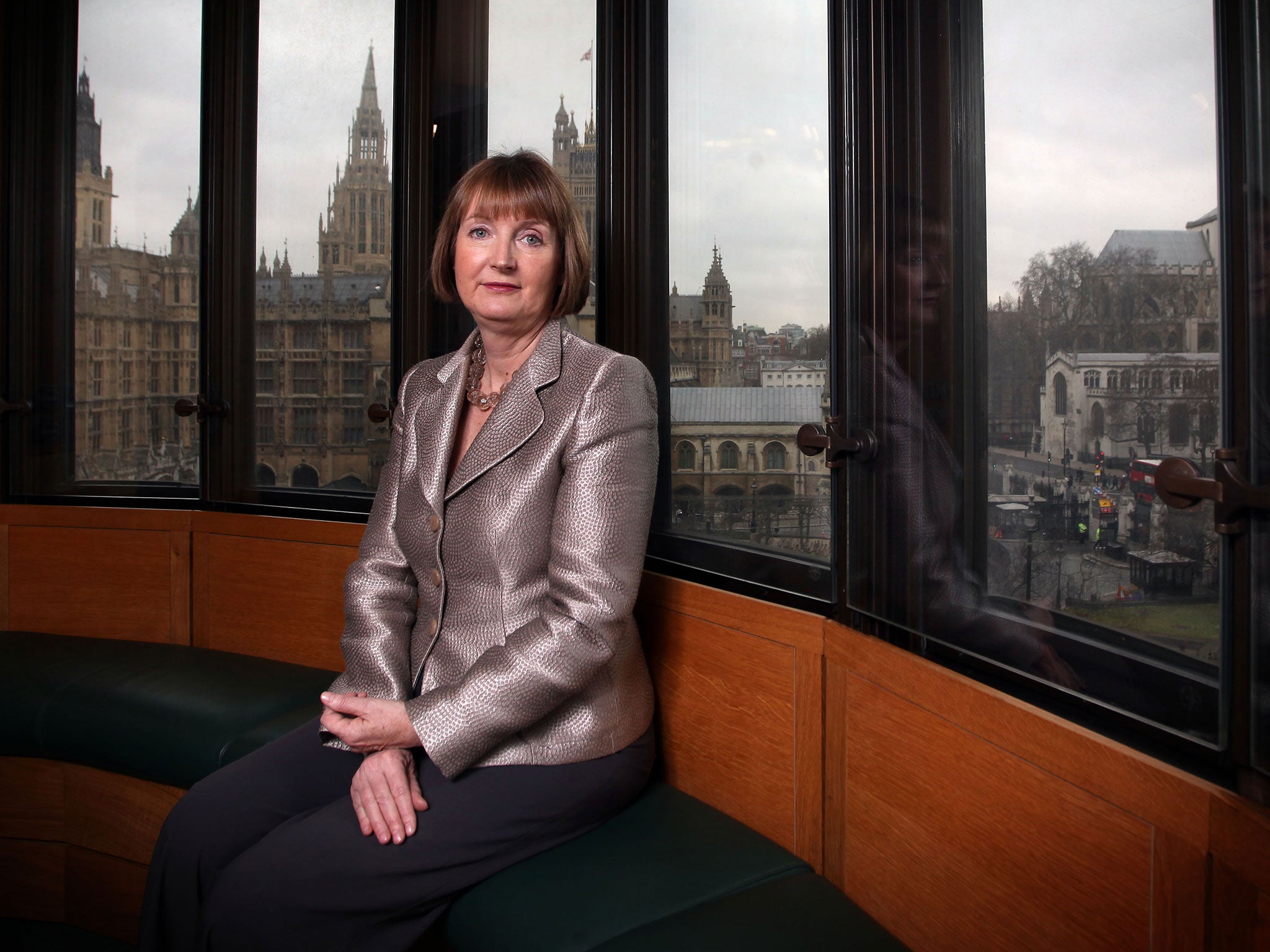 Harriet Harman is serving as interim Labour leader until a new figure is elected on September 12