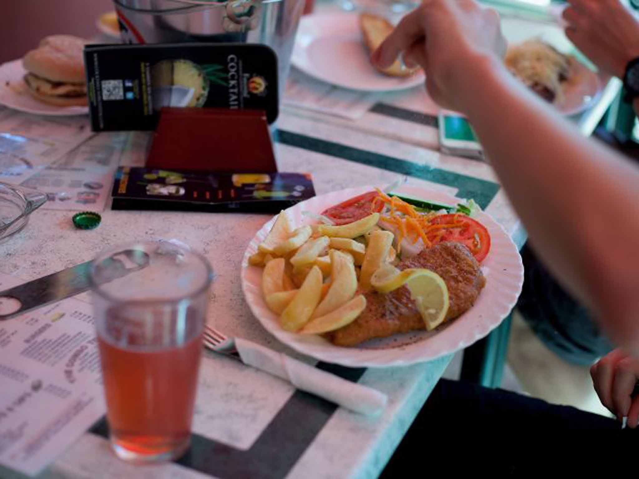 Tourists were once reassured by chips with everything