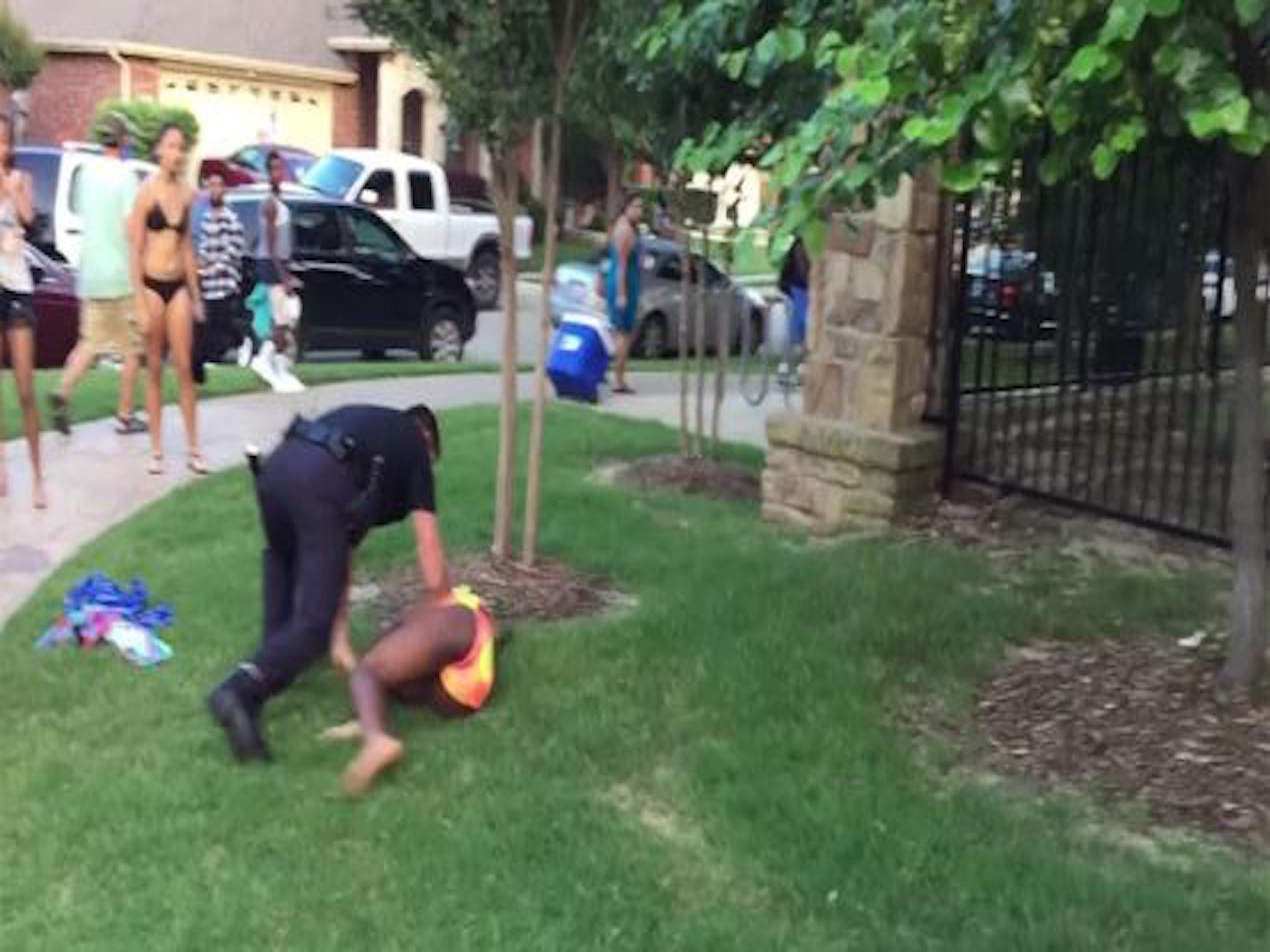 Texas pool party