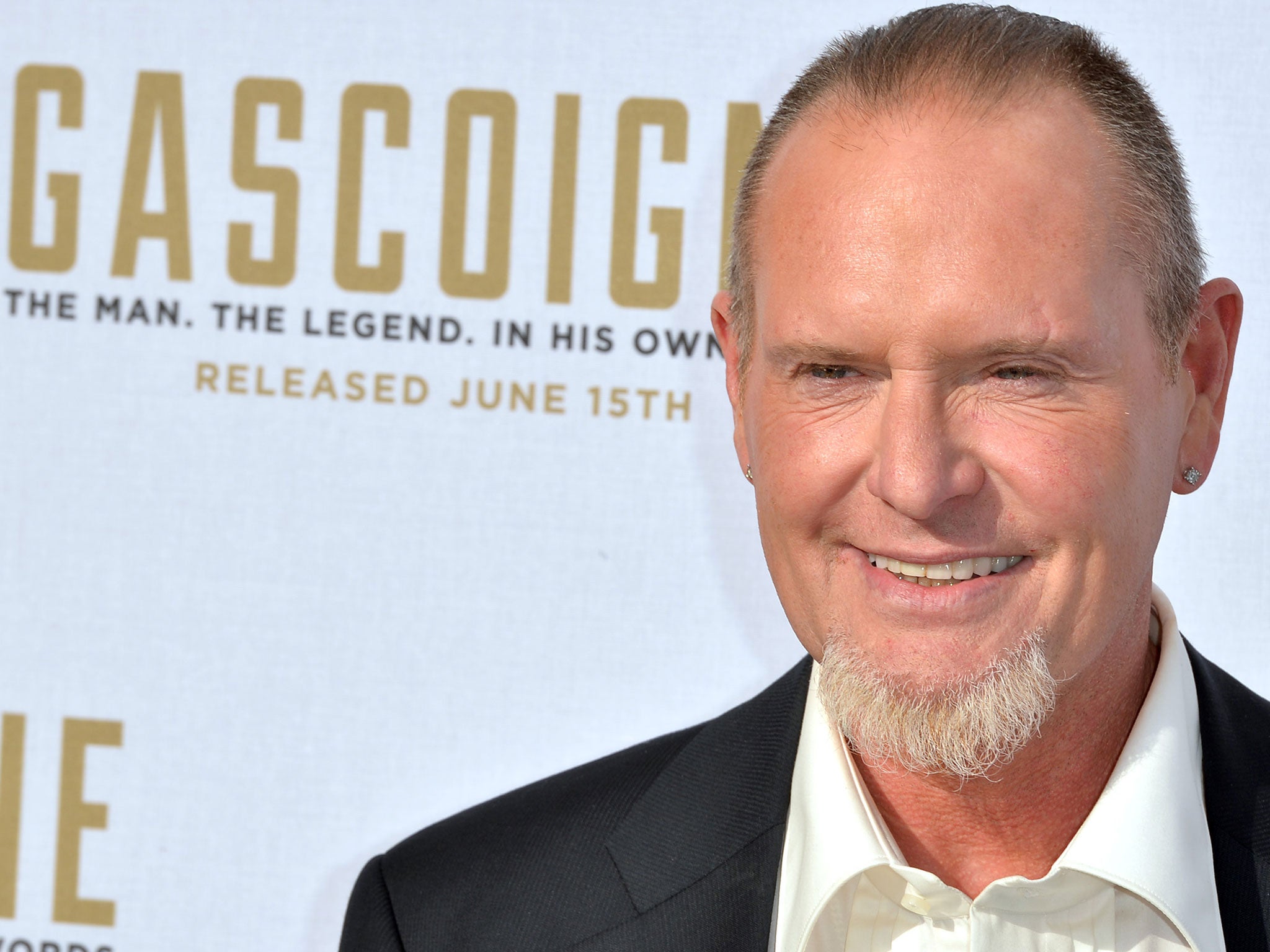 Paul Gascoigne attends the Premiere of 'Gascoigne'