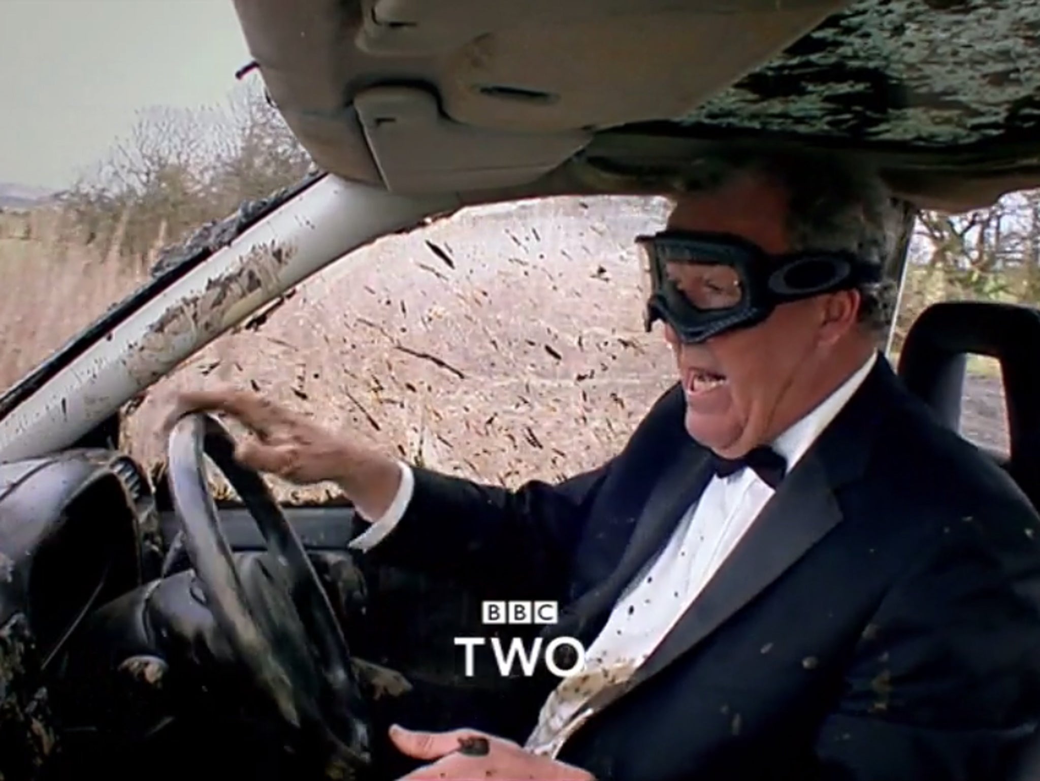 Jeremy Clarkson in the last episode of Top Gear to feature the former presenter