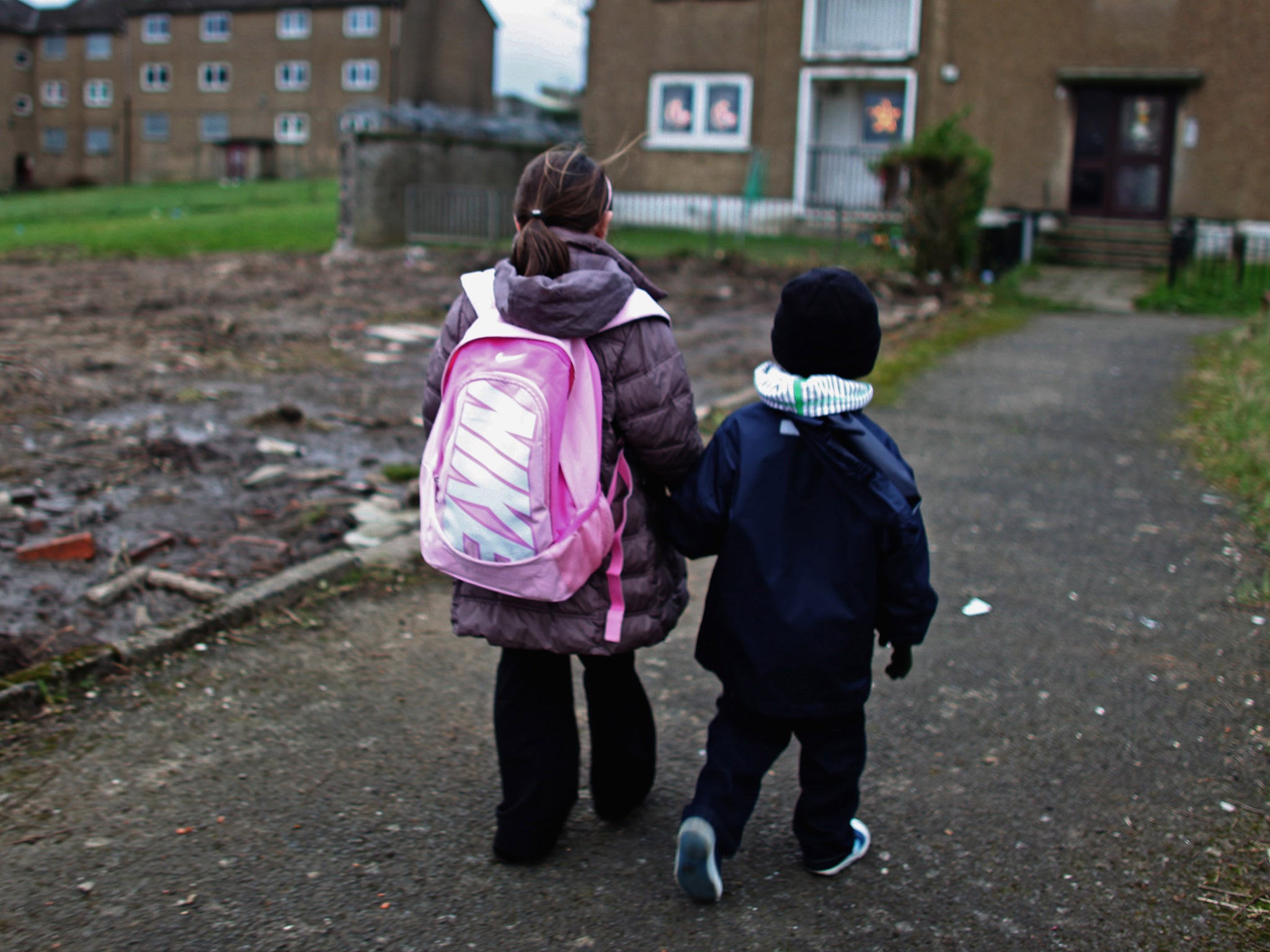 Research showed that pupils from poor backgrounds fare worse than those from affluent homes - even if they scored the same marks in tests.