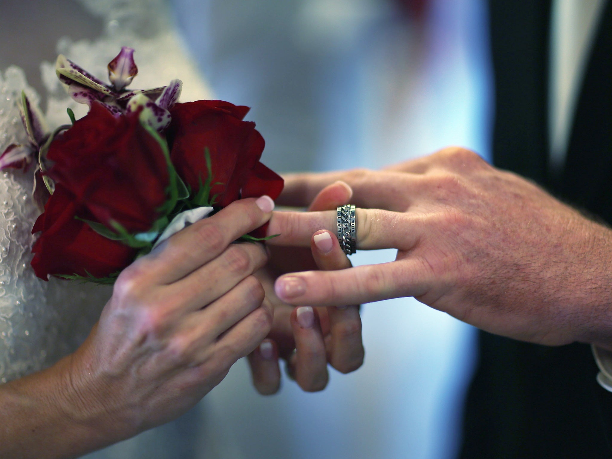 Brides are told to stop pinning at a certain point in the process