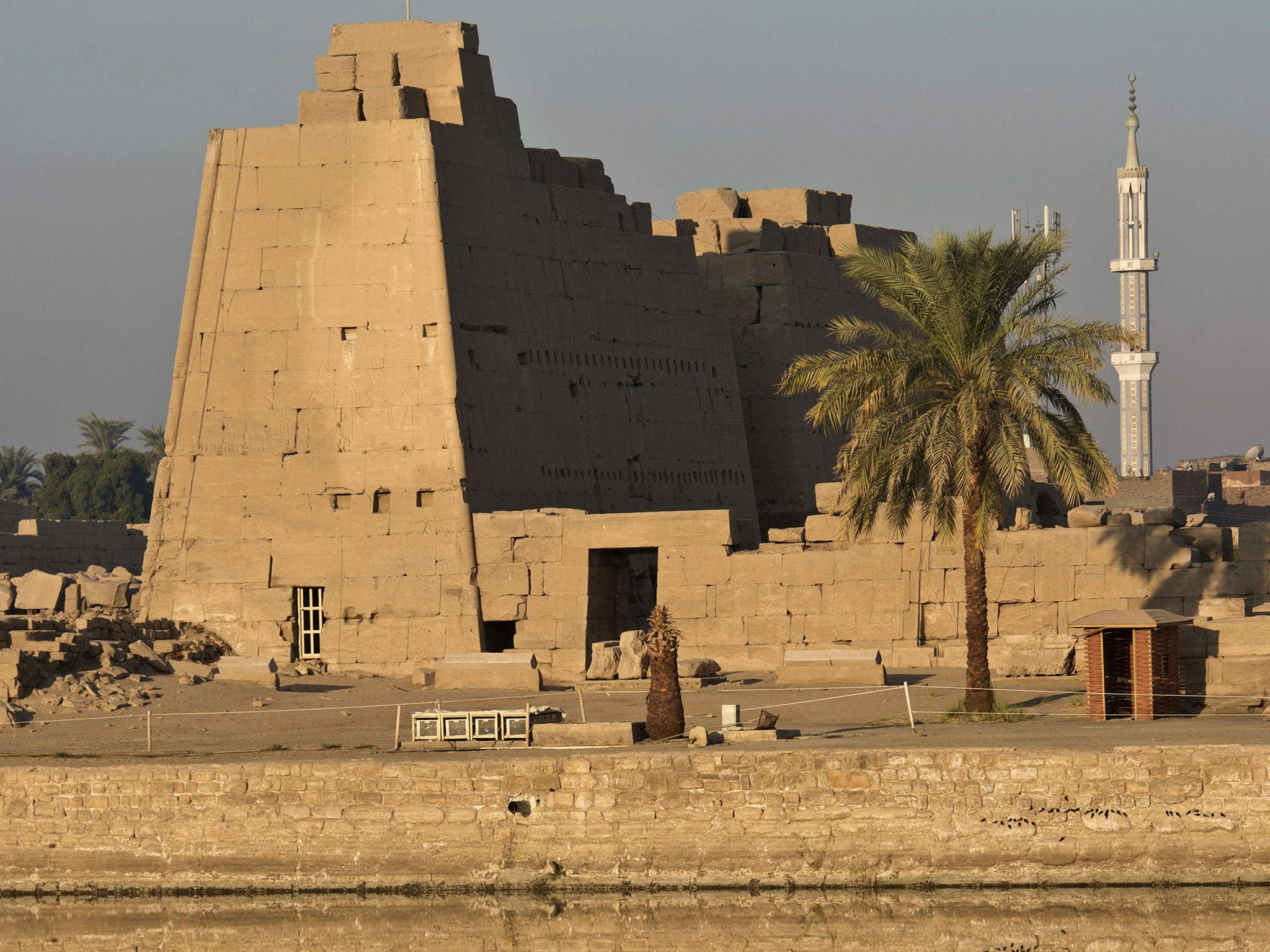 The Temple of Karnak, in the southern Egyptian city of Luxor