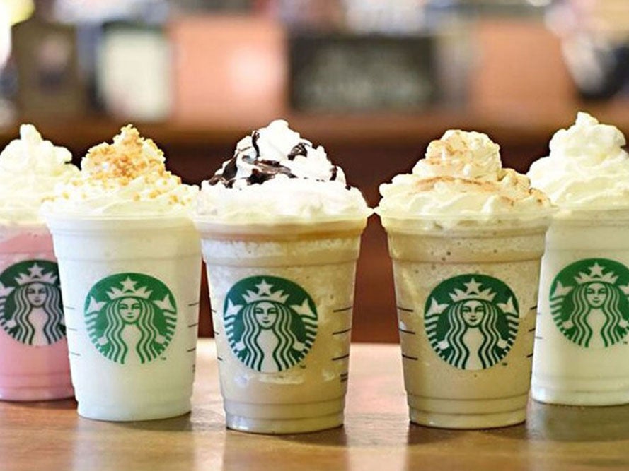 Starbucks has released six new Frappuccino flavours for its 20th anniversary