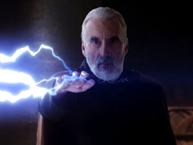 Christopher Lee as Count Dooku