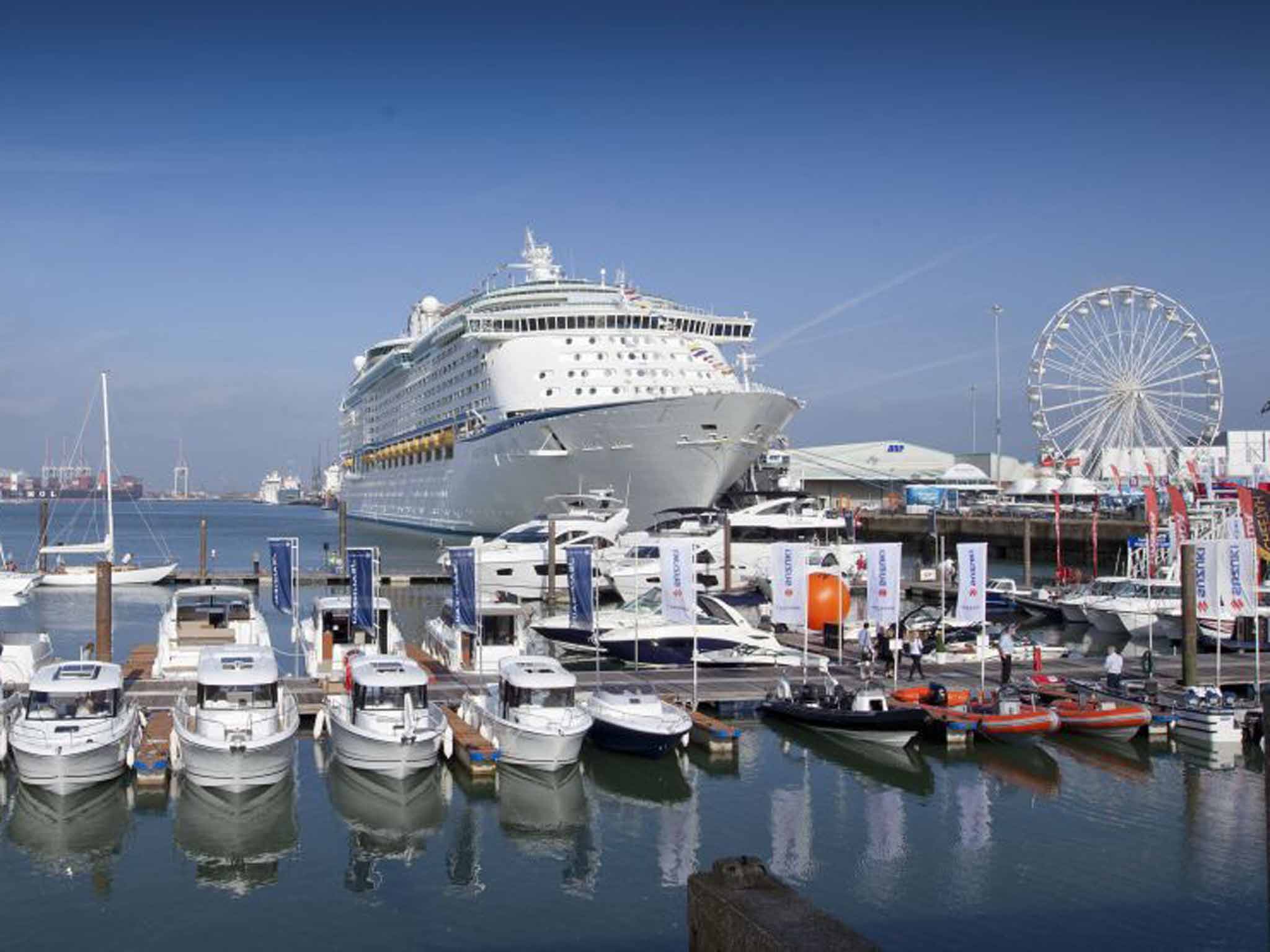 The Southampton Boat Show takes place from 11-20 September