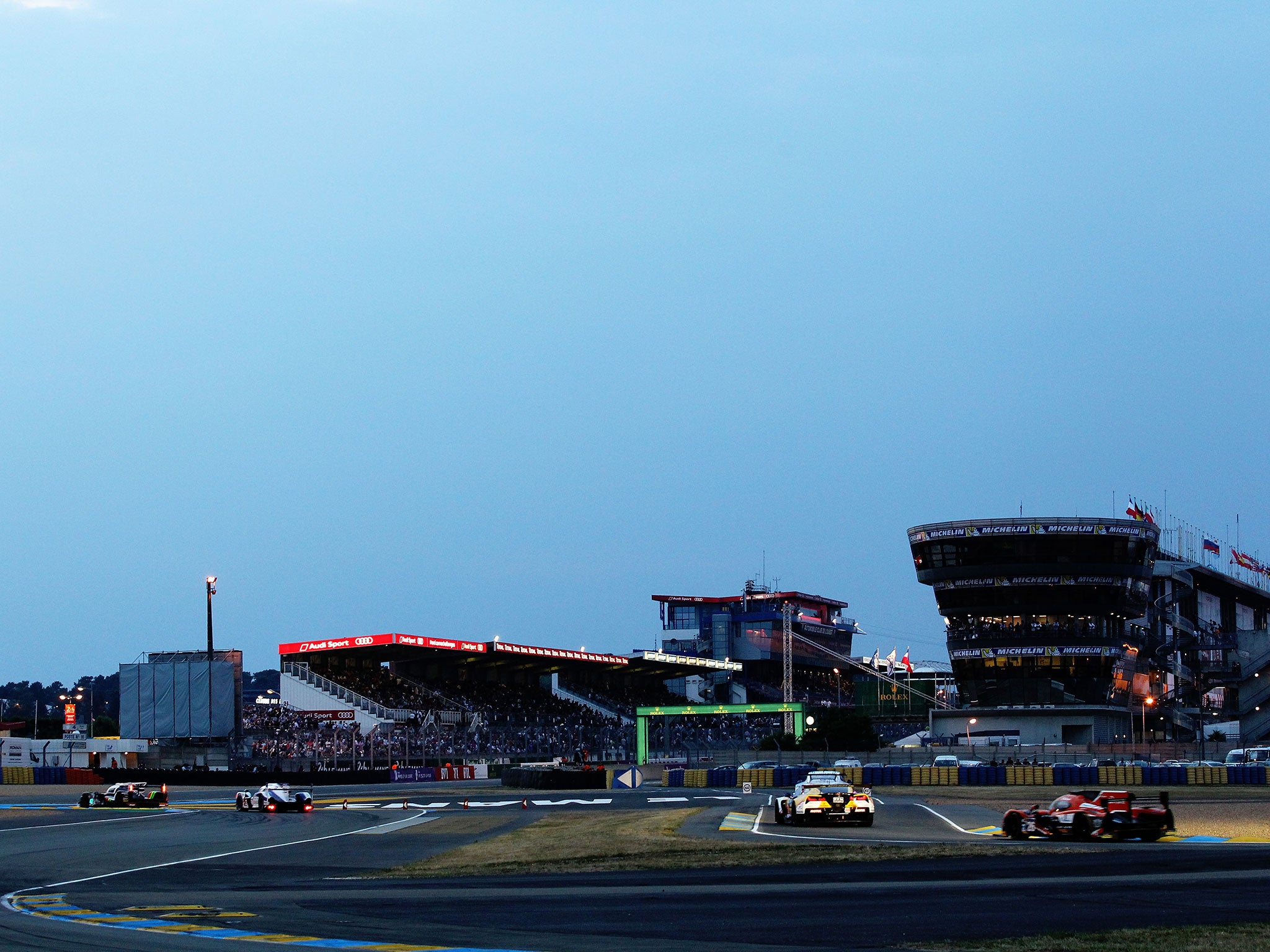 A view of the Ford Chicane at Le Mans