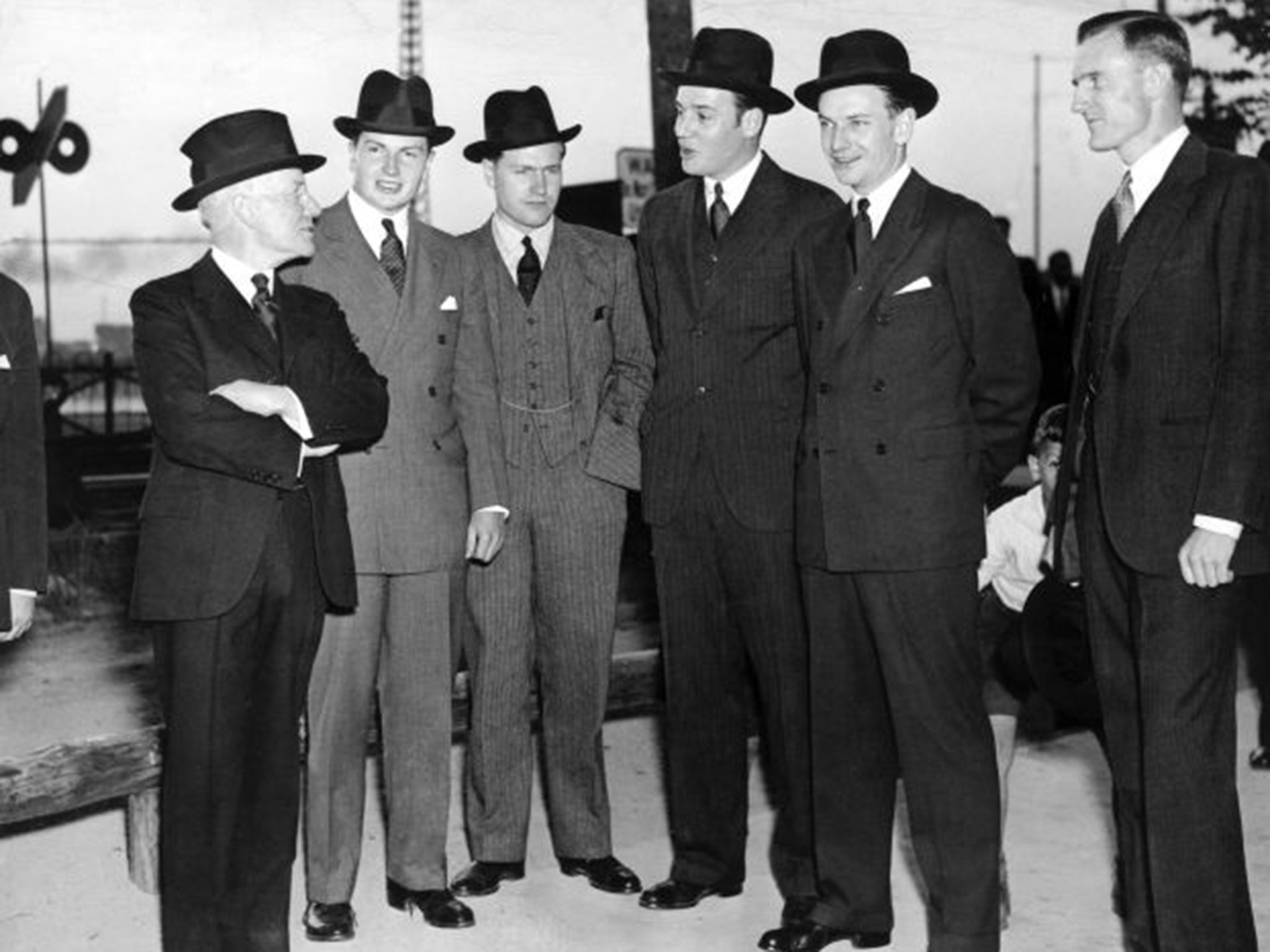 John D Rockefeller Jnr and his five sons