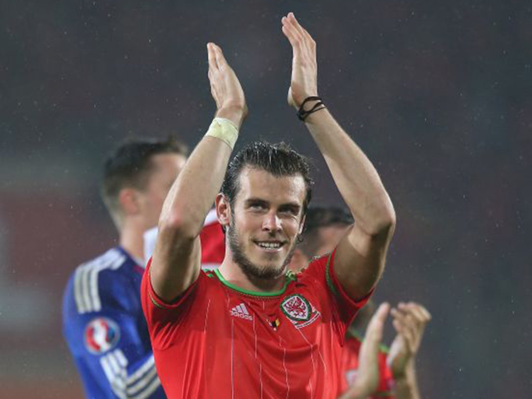 Gareth Bale in action for Wales