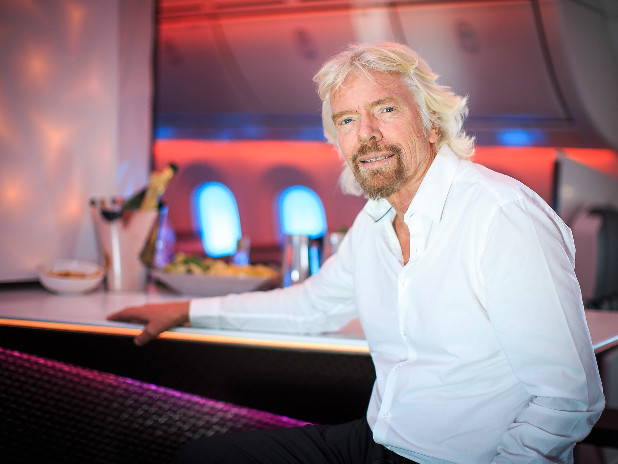 Richard Branson will turn 65 next year when new state pension rules come into effect