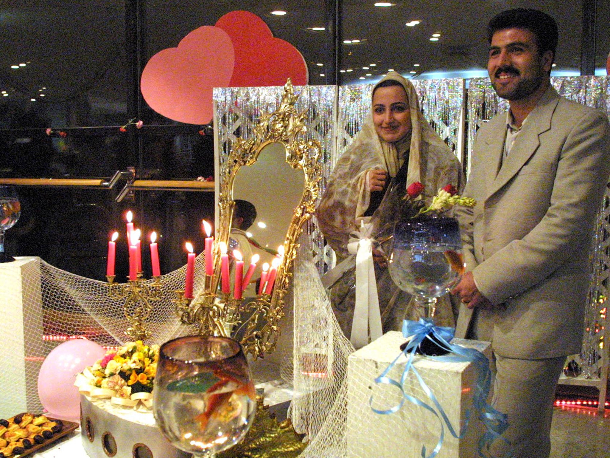 The role of families in arranging marriages has declined (AFP/Getty)