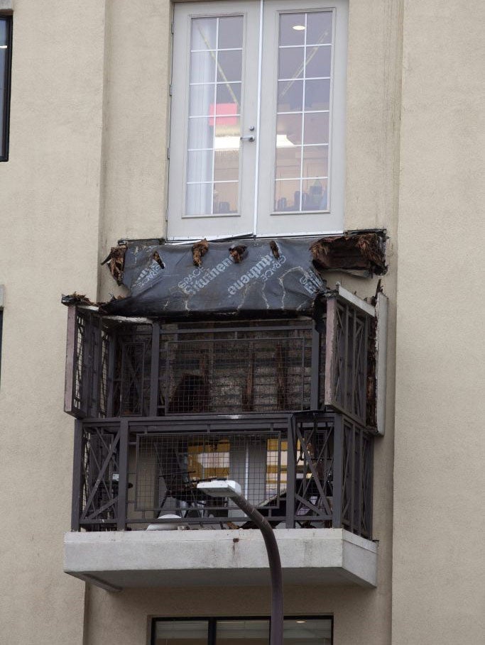 Five people died and several were injured when a balcony collapsed at a party in Berkeley