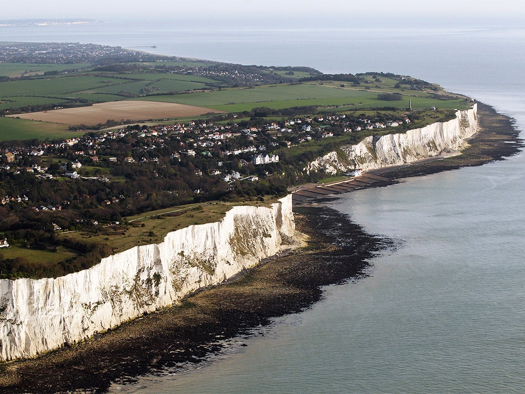 Kent is home to the White Cliffs of Dover (Getty)