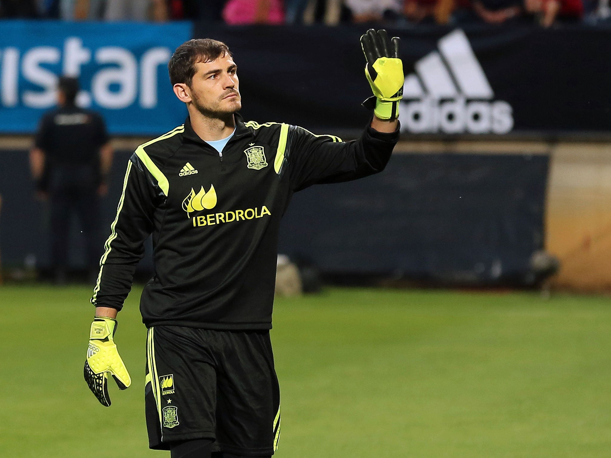 Real Madrid and Spain goalkeeper Iker Casillas