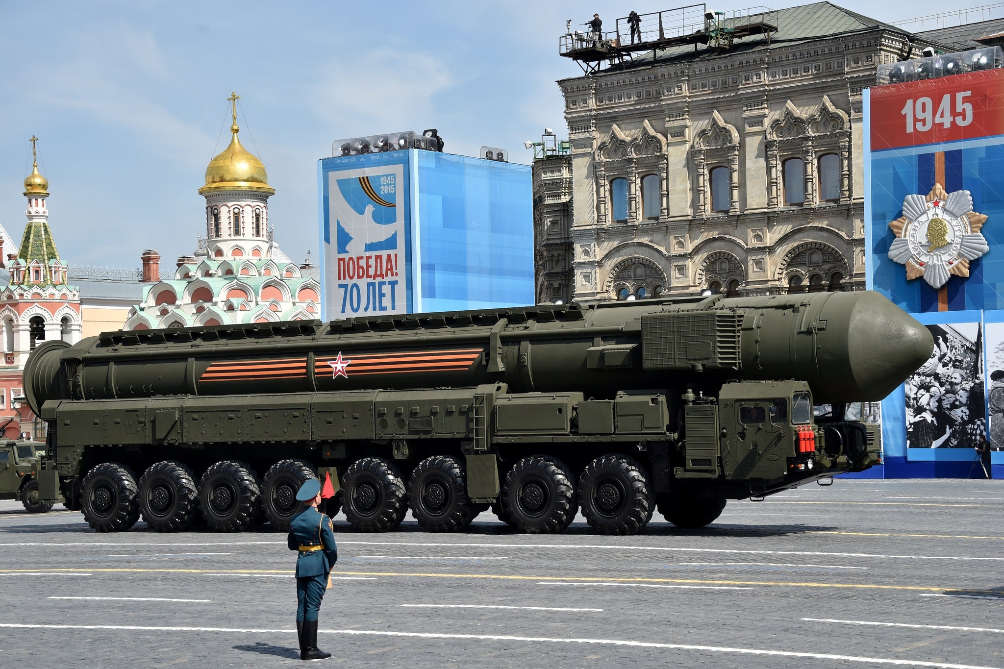 Russia's 40 new ballistic missiles will improve Russia's ability to deliver its considerable stockpile of nuclear weapons, believed to be made up of around 3,000 warheads.