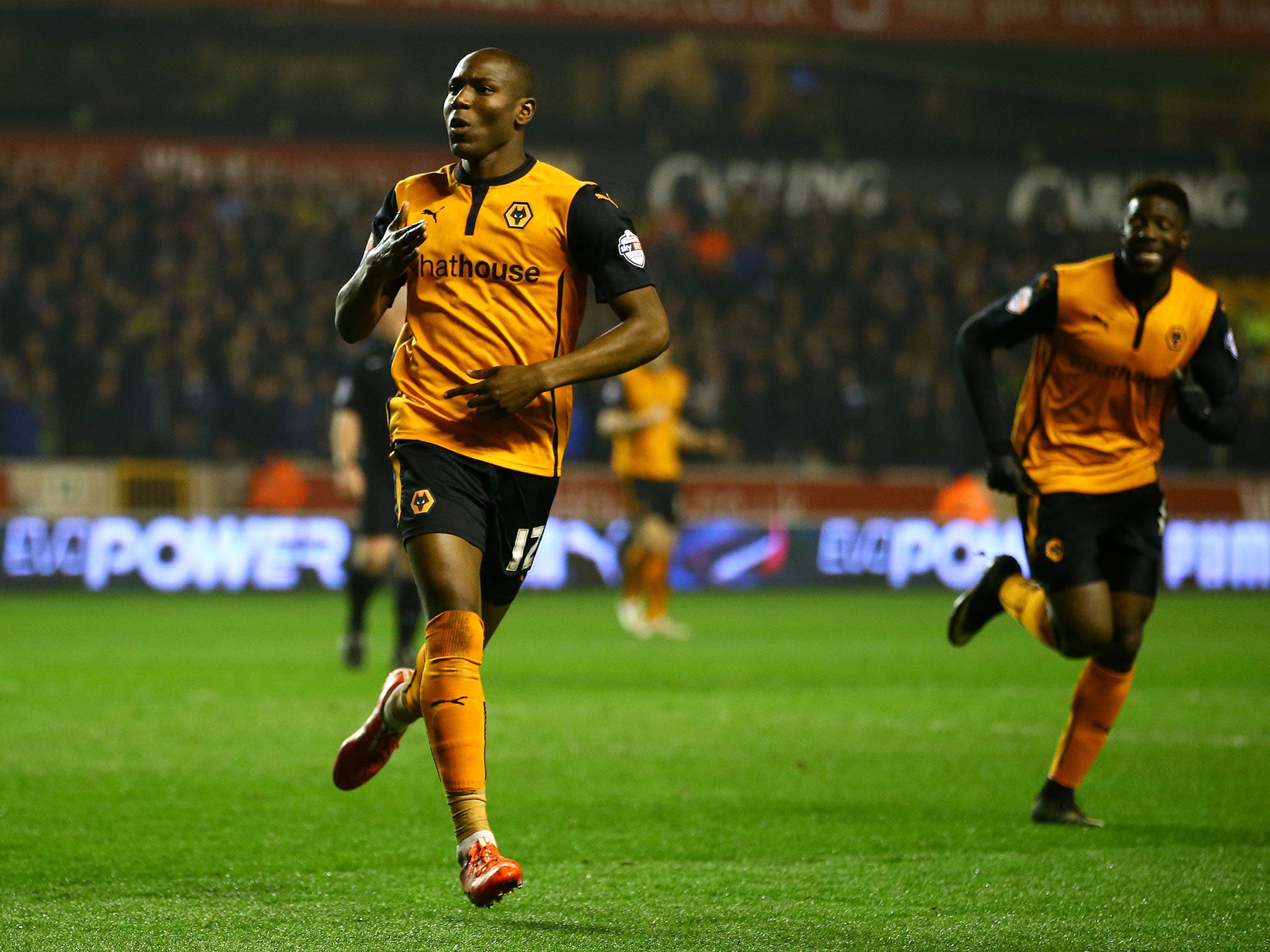 Afobe has been called up to replace Berahino