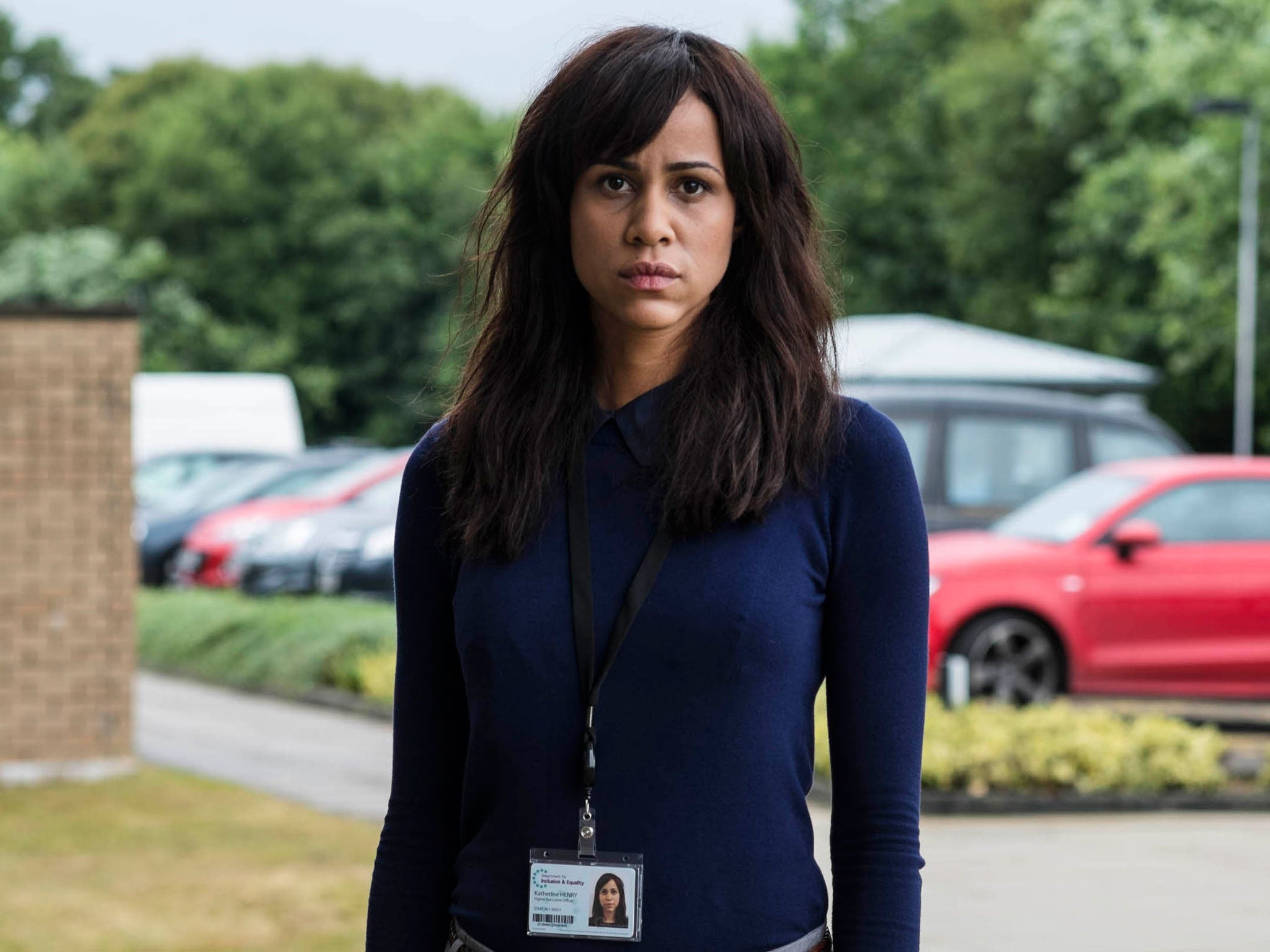 Keeping it real: Zawe Ashton as Katherine in Channel 4's new comedy drama 'Not Safe for Work'