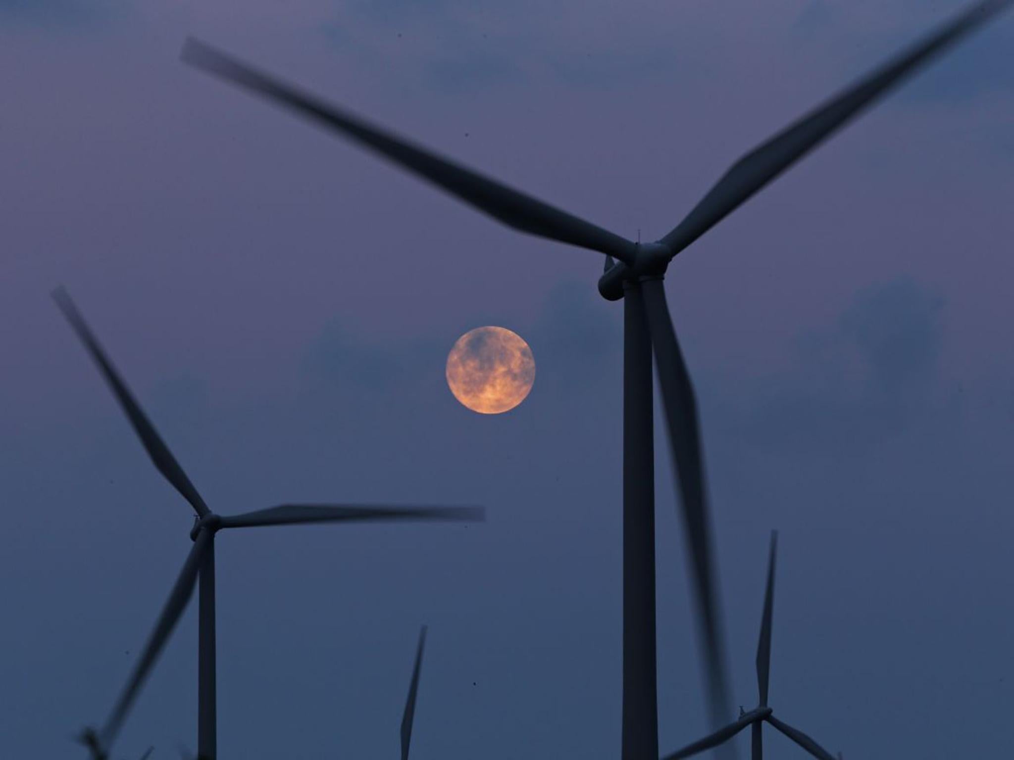 Whitelee wind farm, Glasgow, is the largest in the UK; the end of subsidies could cost Scotland £3bn