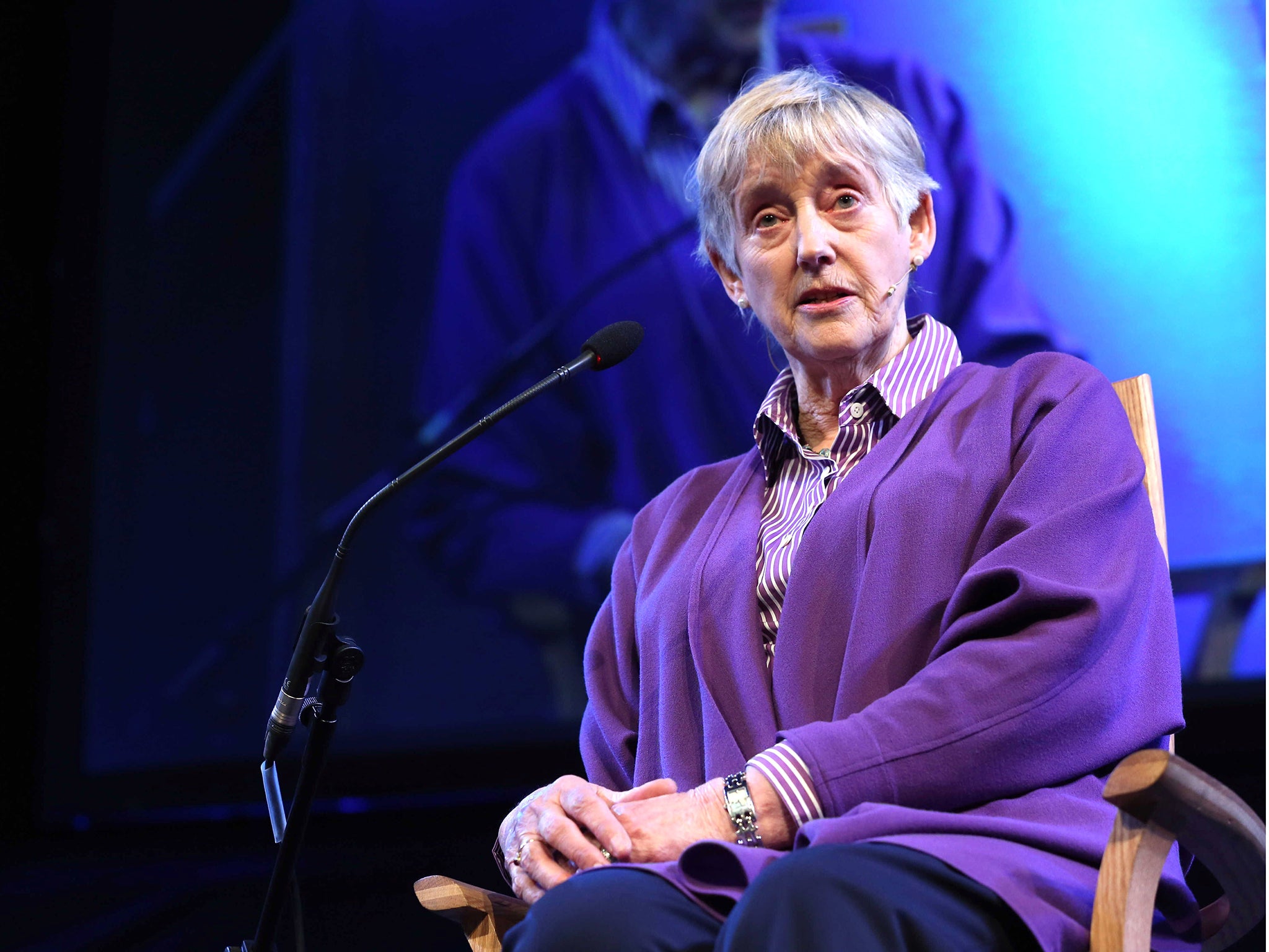 Dame Stella Rimington, author and former spy chief