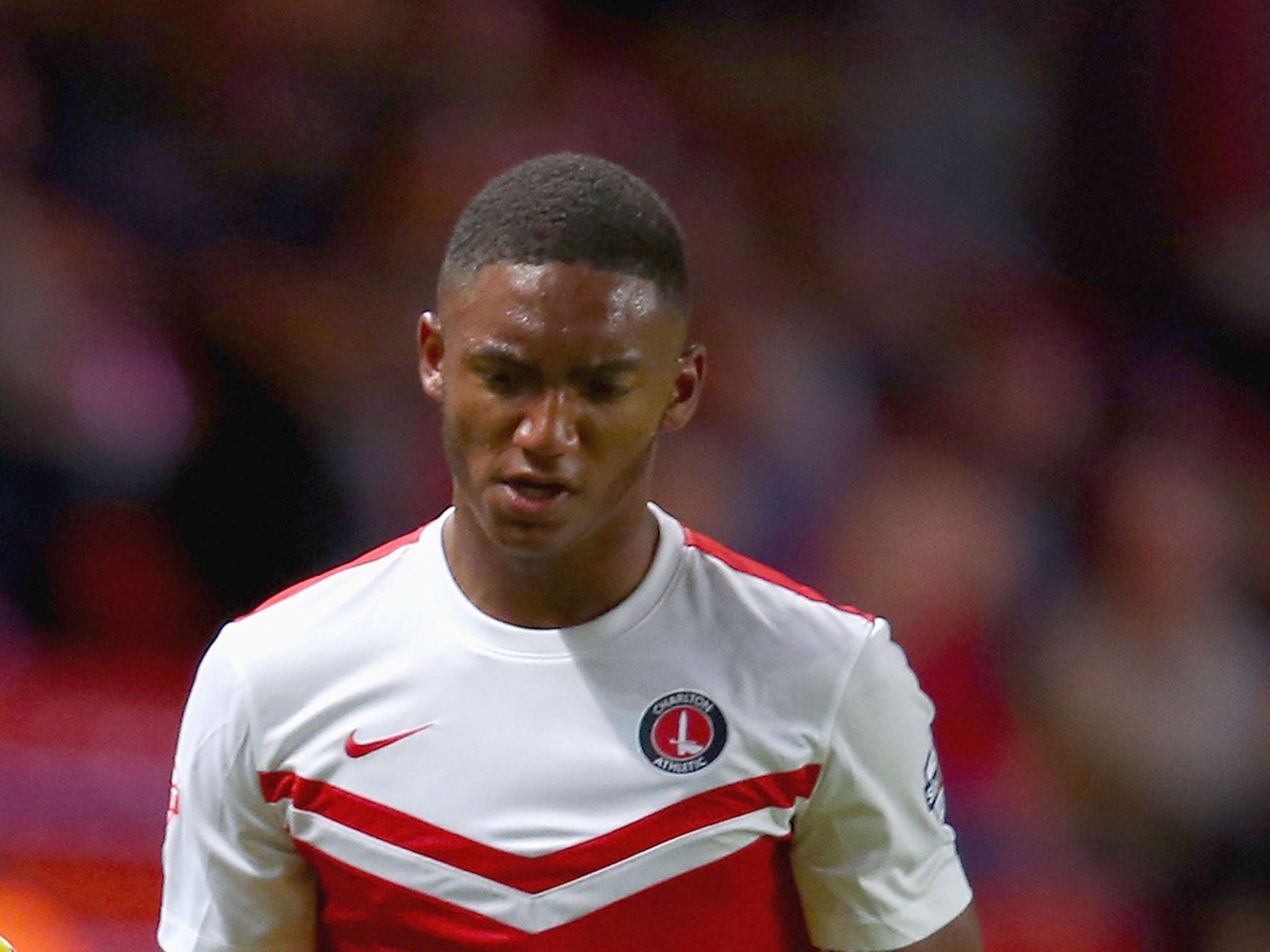 Joe Gomez in action for Charlton