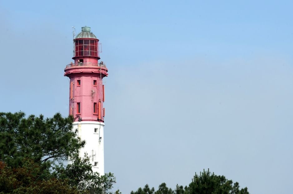 The ligthouse of Cap-Ferret, from which a 12 year old girl made a fatal fall