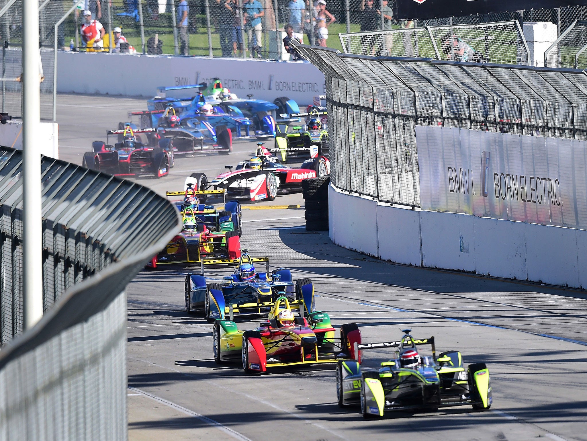 Formula E is coming to London next weekend: Nelson Piquet Jr leads the April race in Long Beach, California