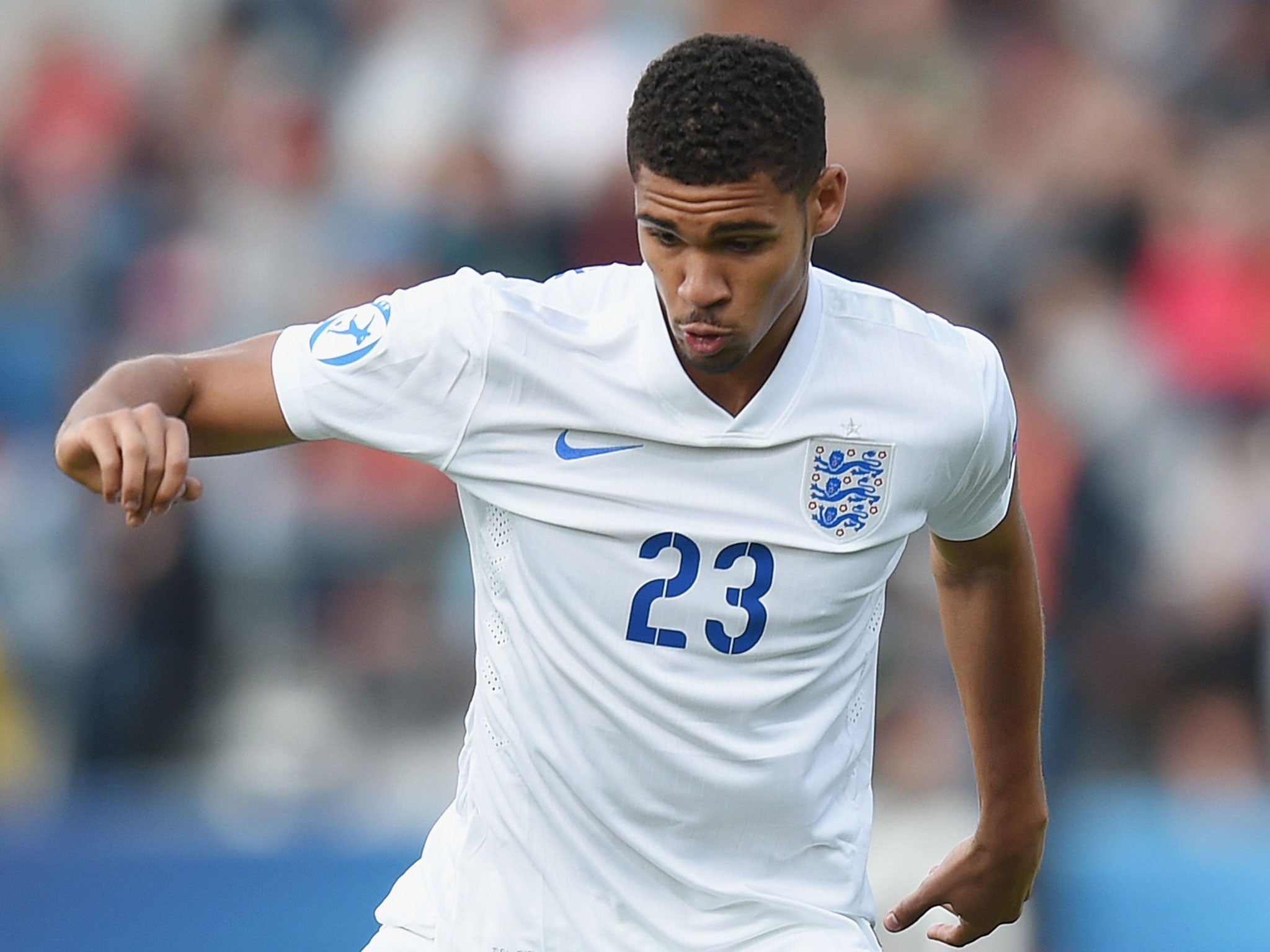 Ruben Loftus-Cheek in action for England U21s last night