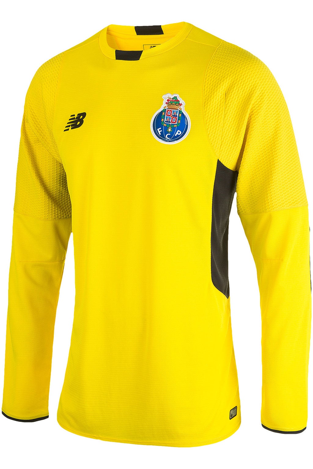 Porto's iconic goalkeeper kit remains a distinct all-yellow strip