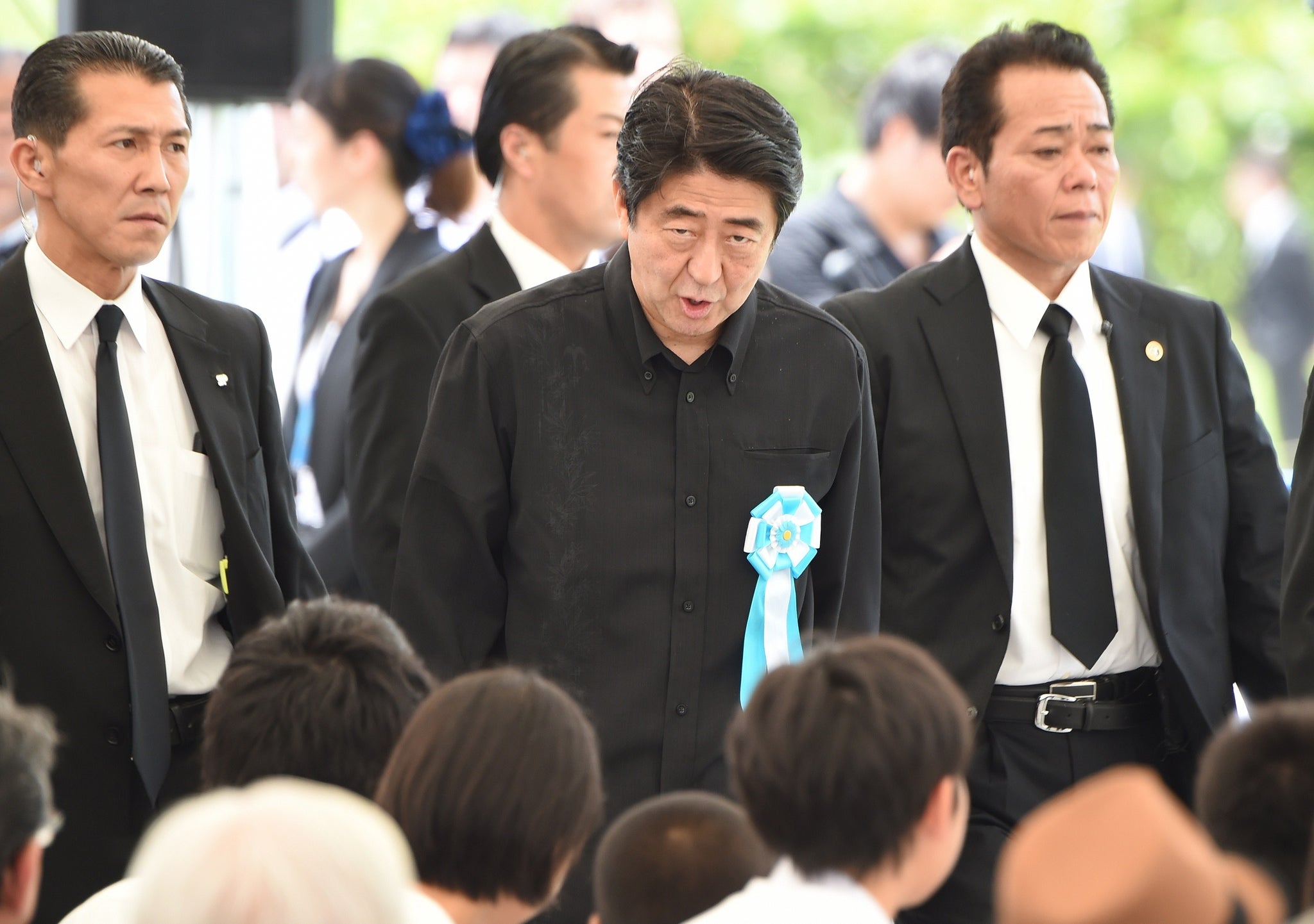 Japanese prime minister Shinzo Abe