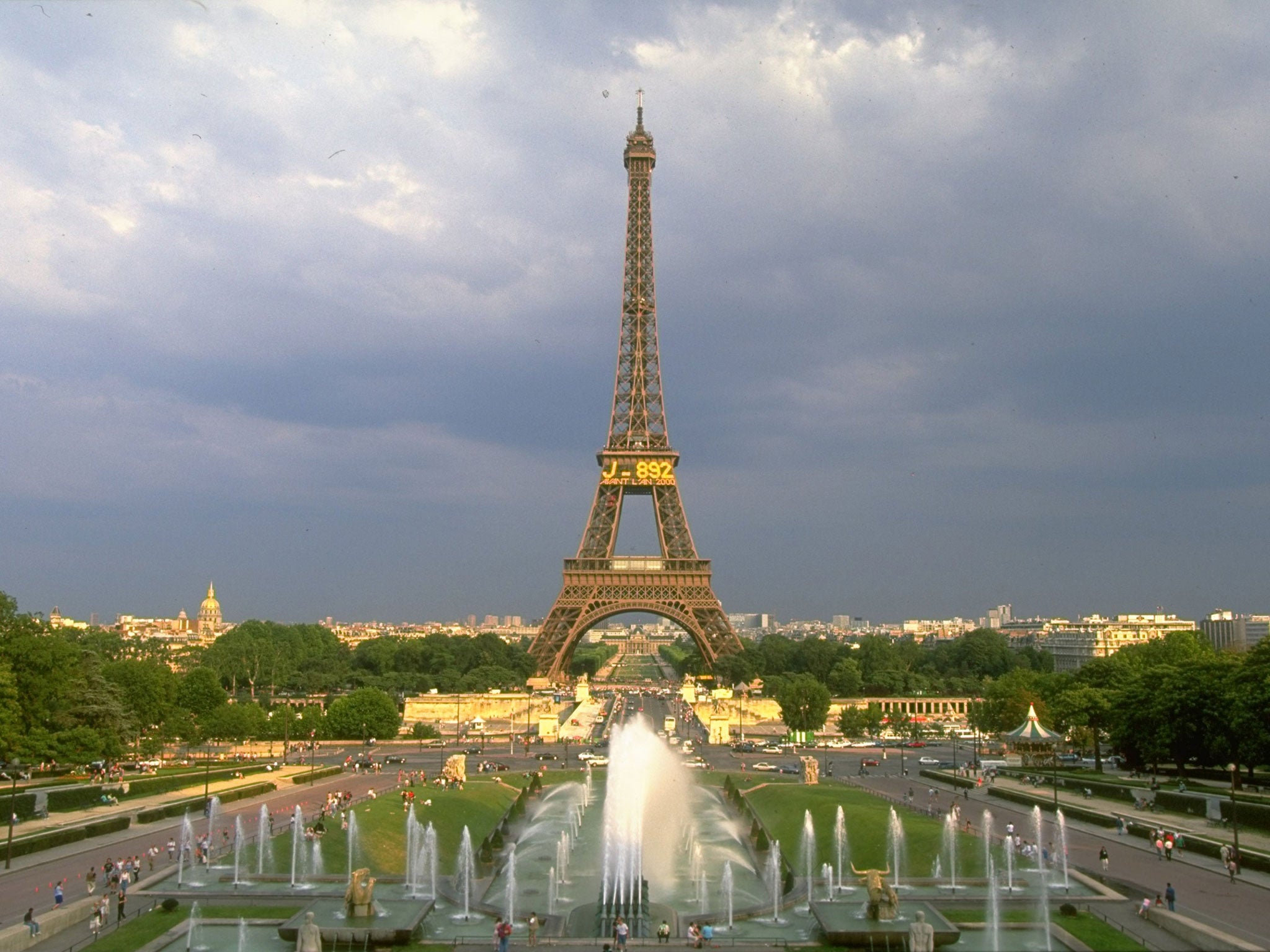 The Eiffel Tower in Paris