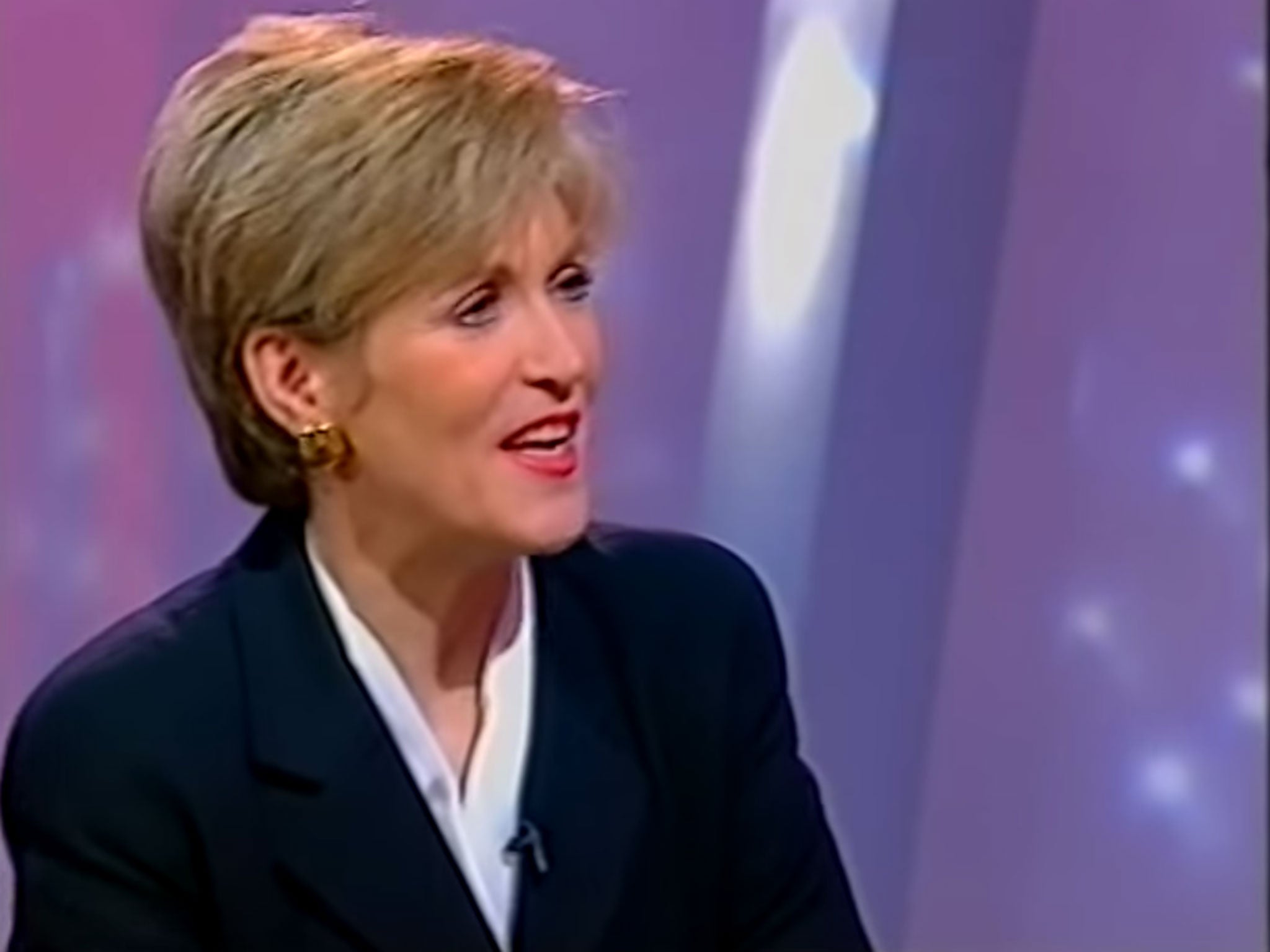 Judi Spiers presenting Pebble Mill (YouTube) before moving to BBC Radio Devon