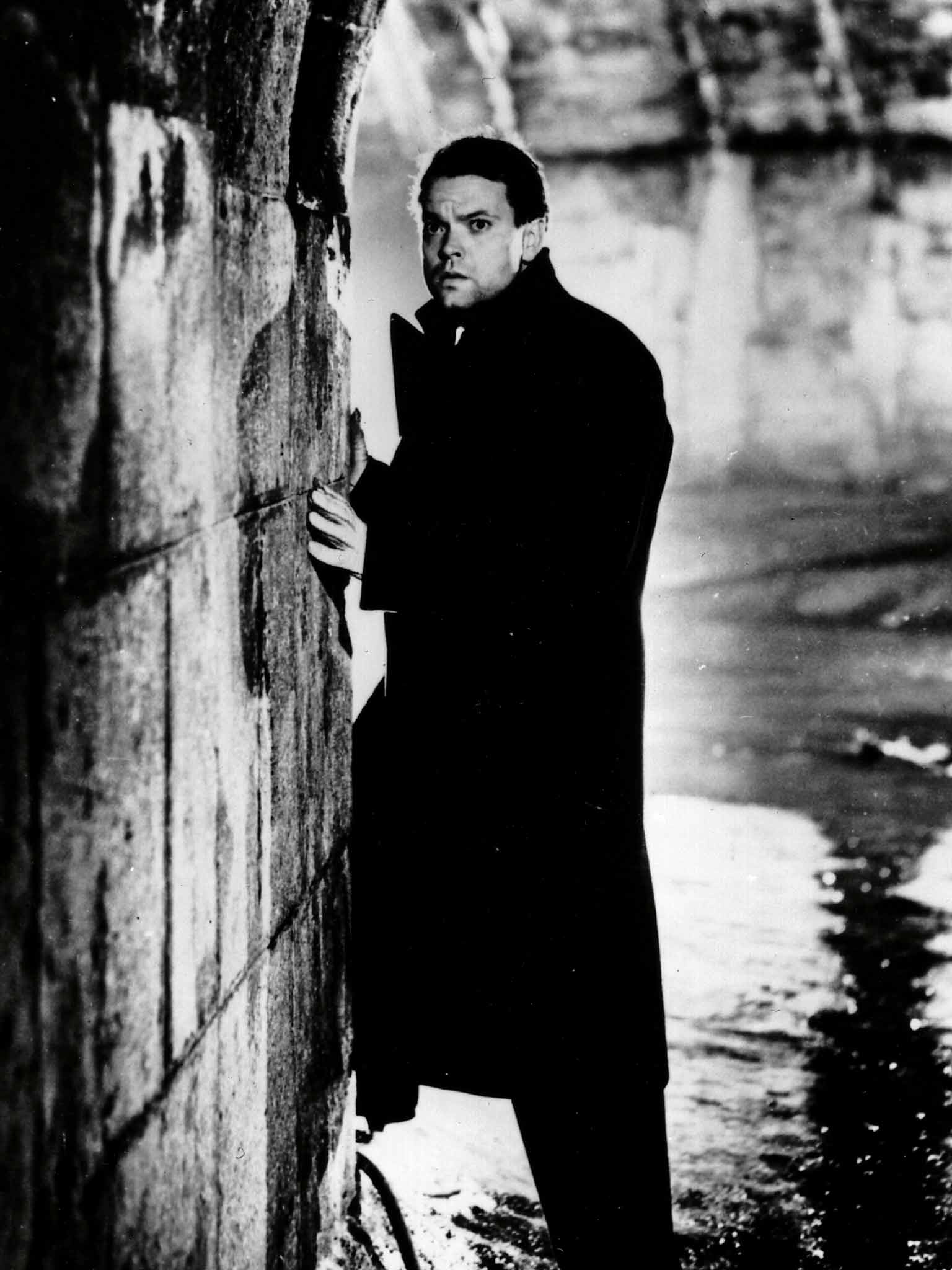 Mean streets: Orson Welles as Harry Lime in 'The Third Man'