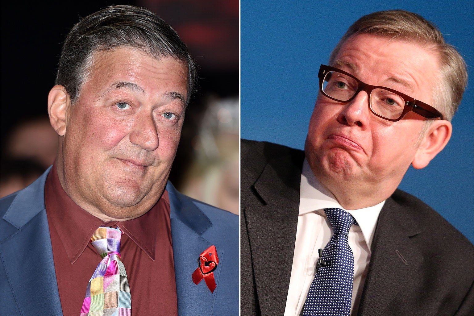 Stephen Fry corrected Michael Gove's grammar