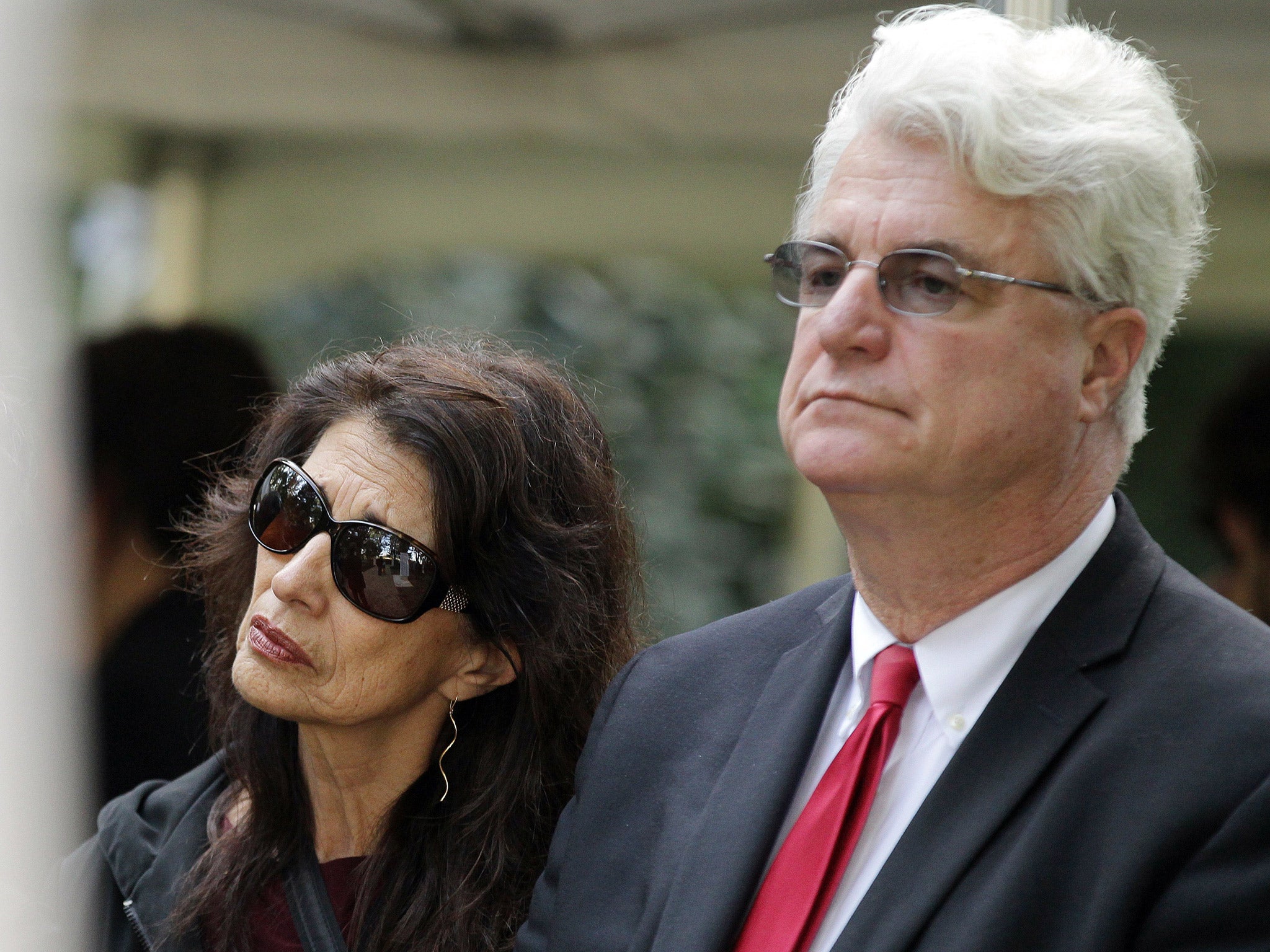 Diane and John Foley, the parents of US journalist James Foley. Diane met with President Obama in April to discuss the Government's policy on American hostages (Getty)