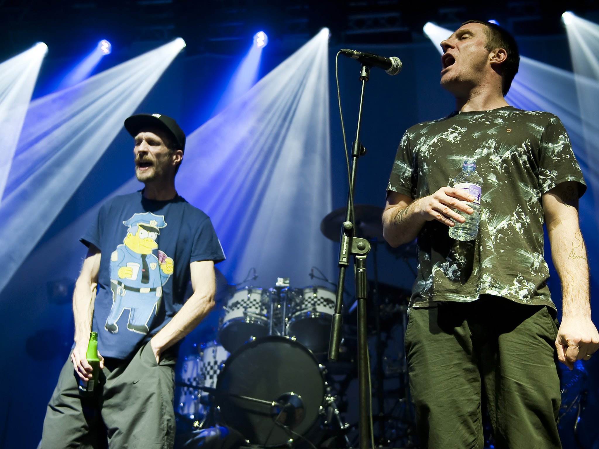 Sleaford Mods will be playing at Glastonbury this weekend (Rex)