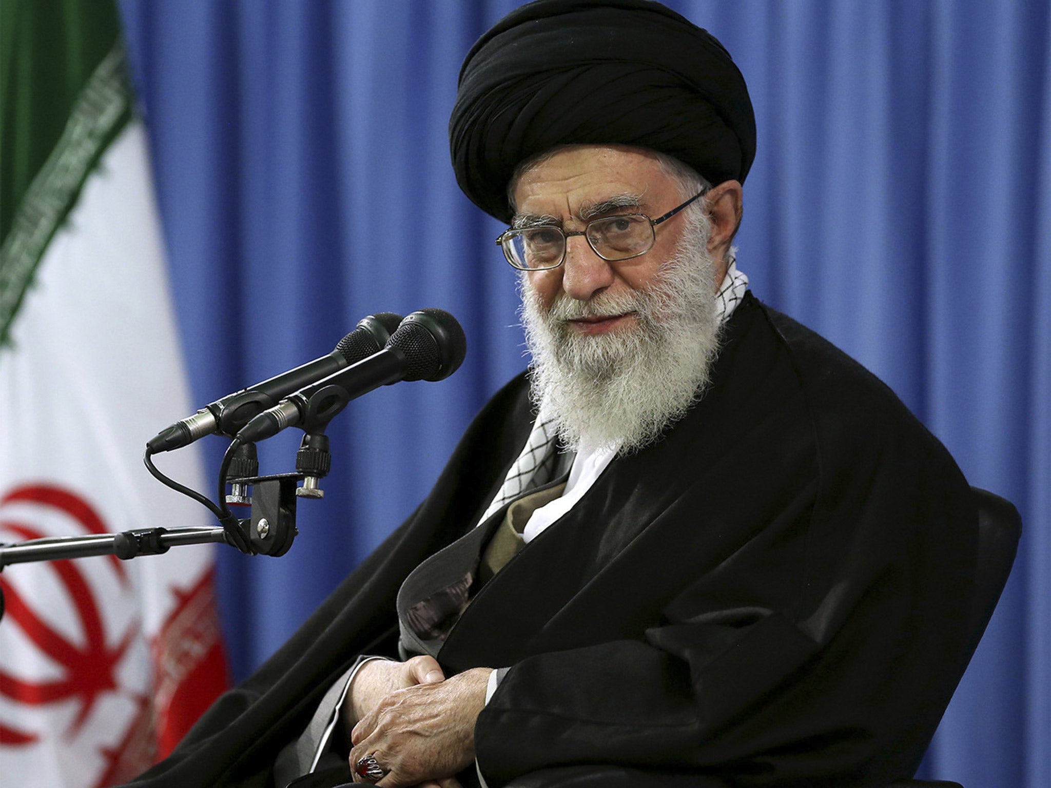 Ayatollah Ali Khamenei the Supreme Leader of Iran