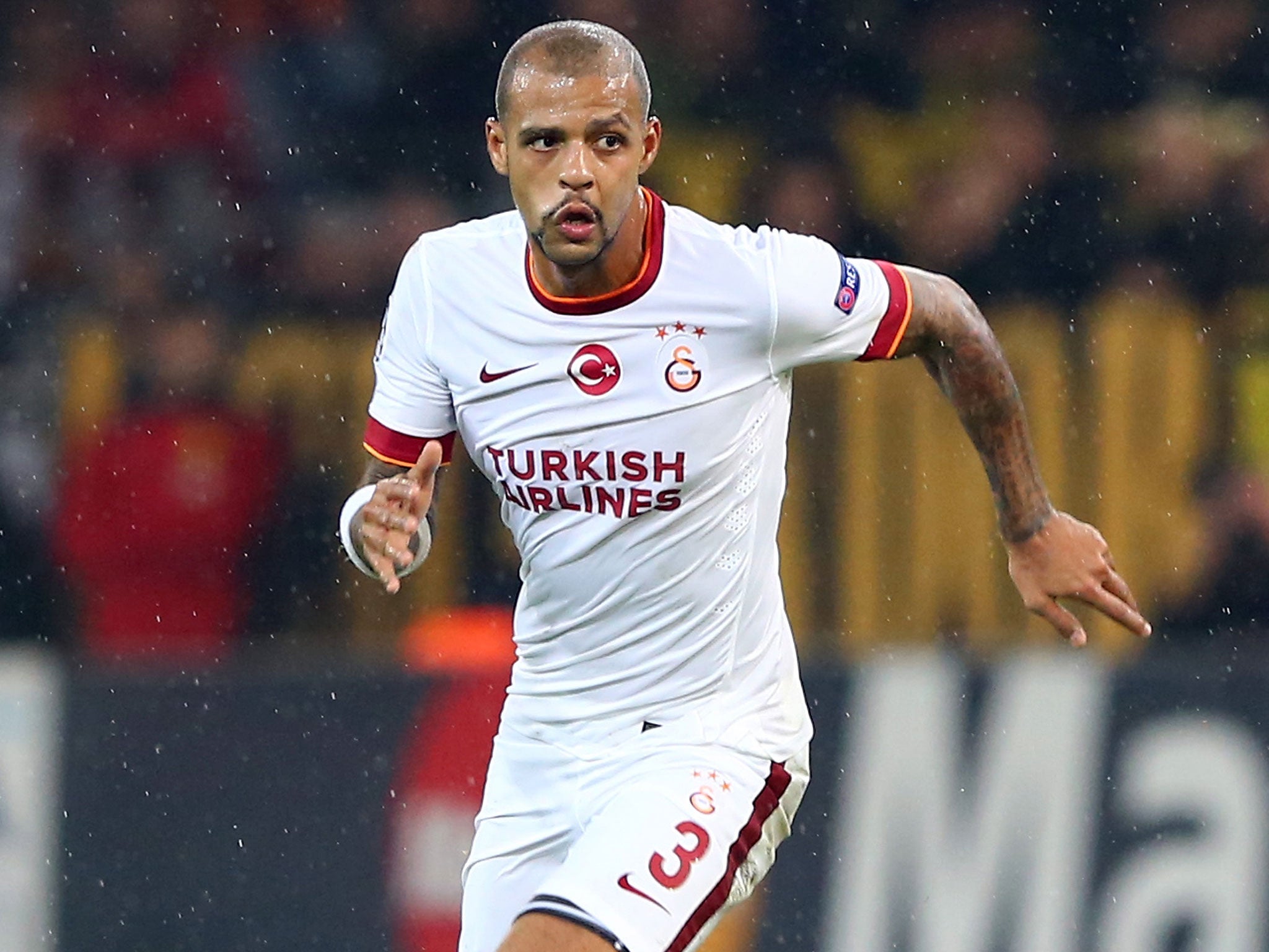 Galatasaray midfielder Felipe Melo