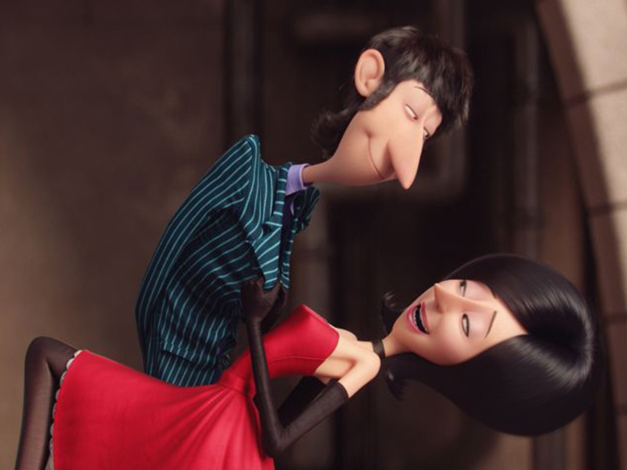 Jon Hamm’s Herb and Sandra Bullock’s Scarlet in ‘Minions’