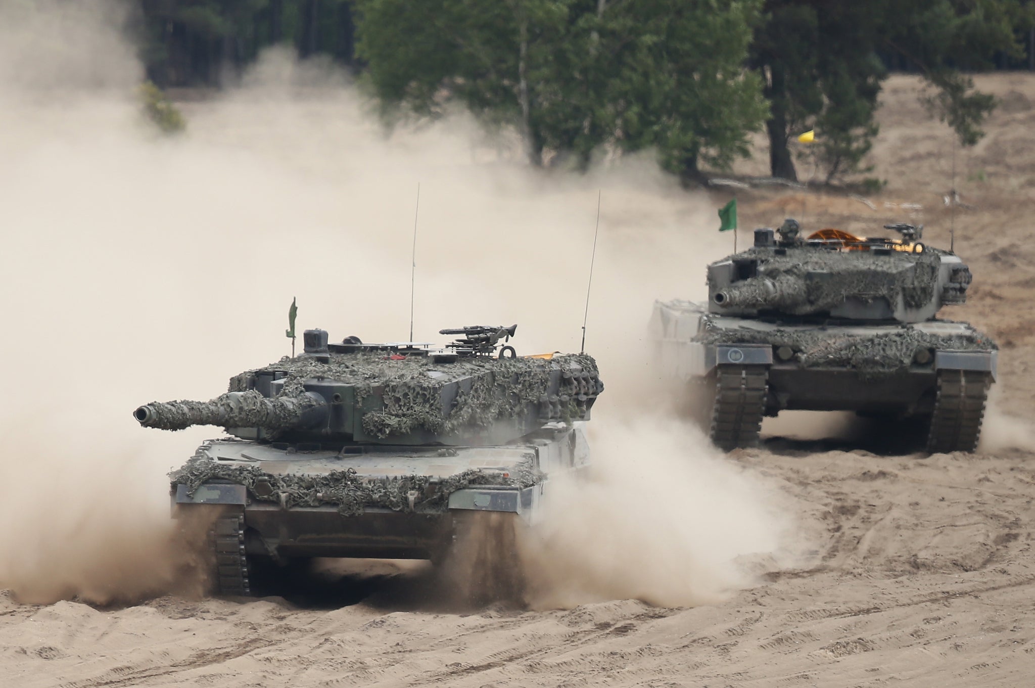 Nato tests its high-readiness attack forces in Western Poland during a recent exercise