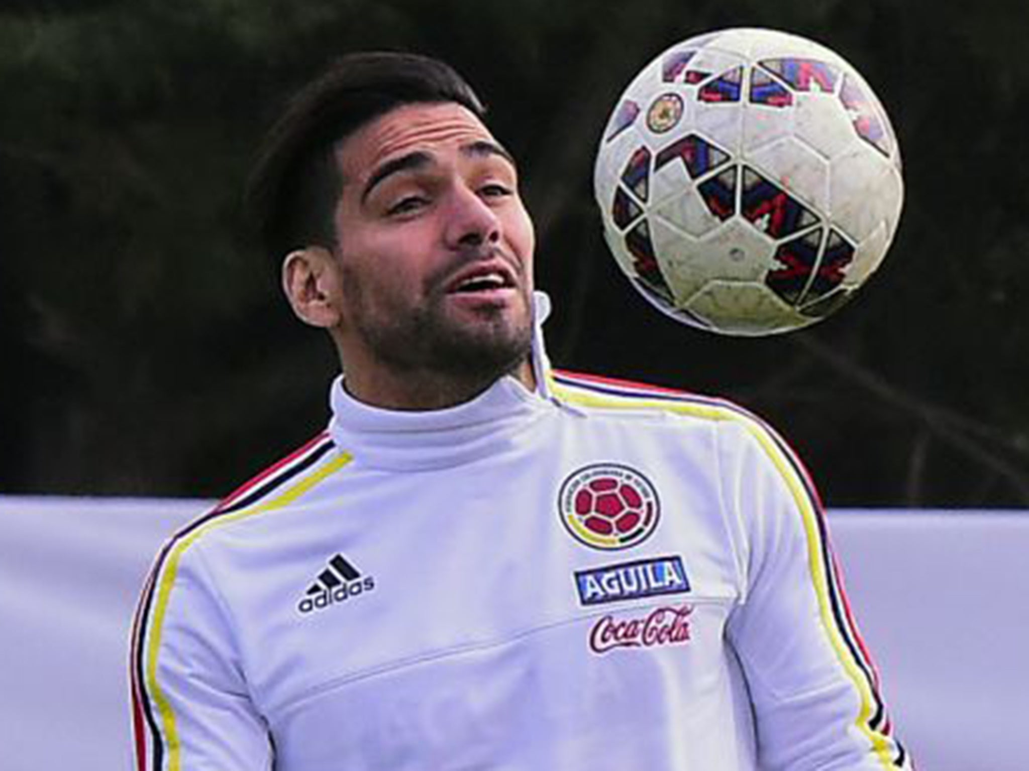 Radamel Falcao has been playing for Colombia at the Copa America