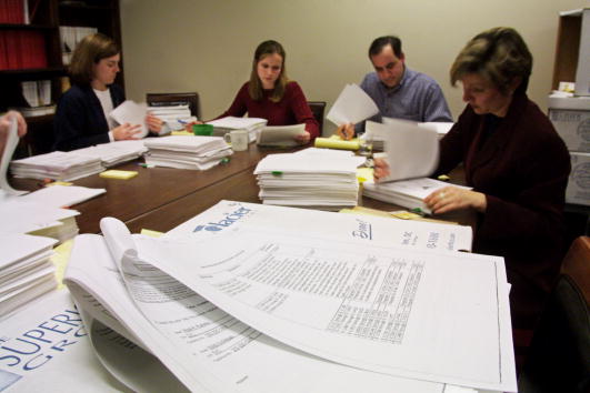 It was discovered that pupils' answers were changed - after the exam had finished