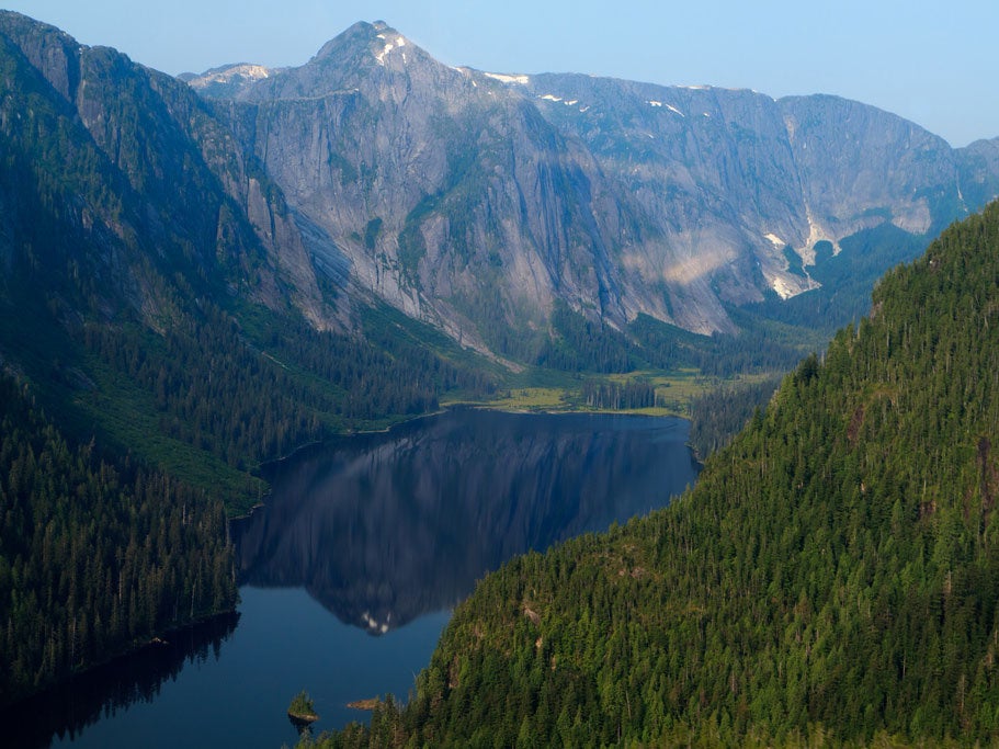 The plane was on a trip over the Misty Fjords National Monument