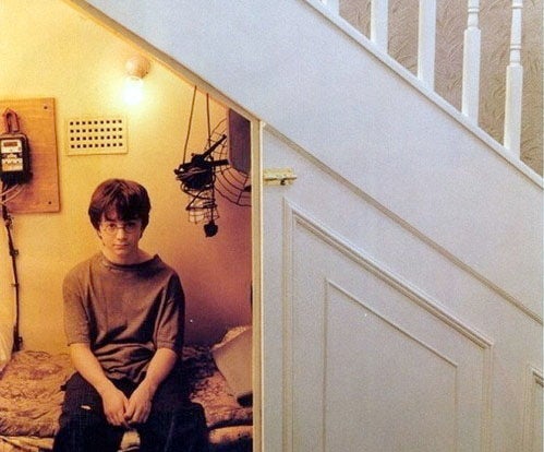 Daniel Radcliffe as Harry Potter in the Philosopher's Stone