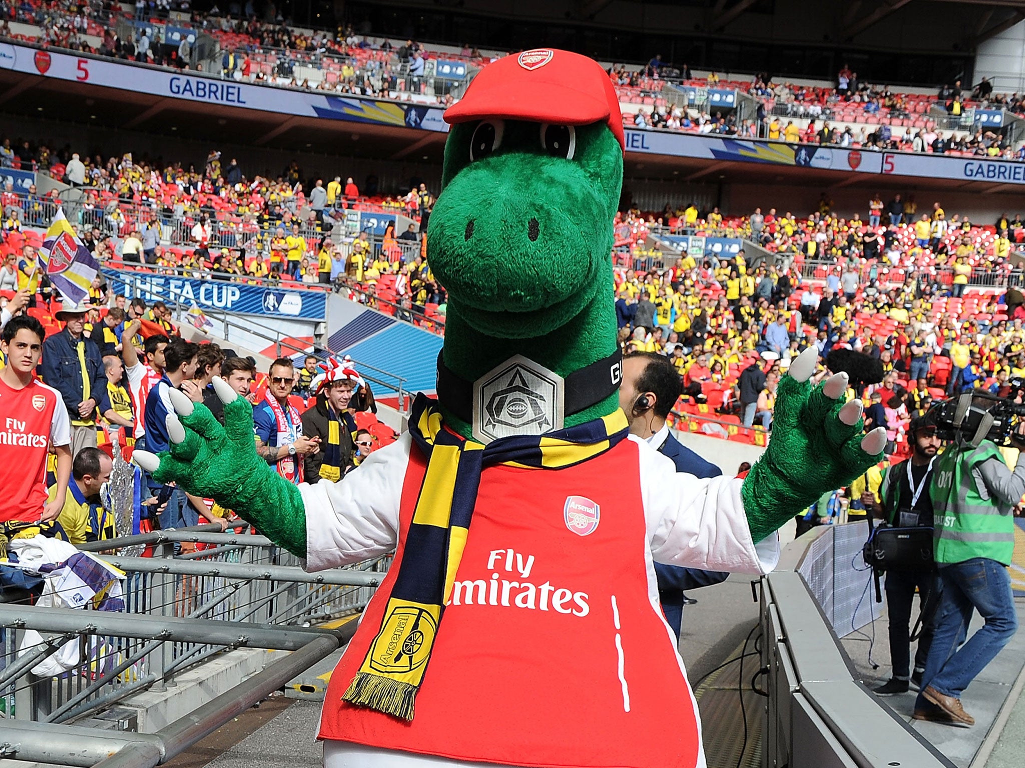 The famous Gunnersaurus Rex